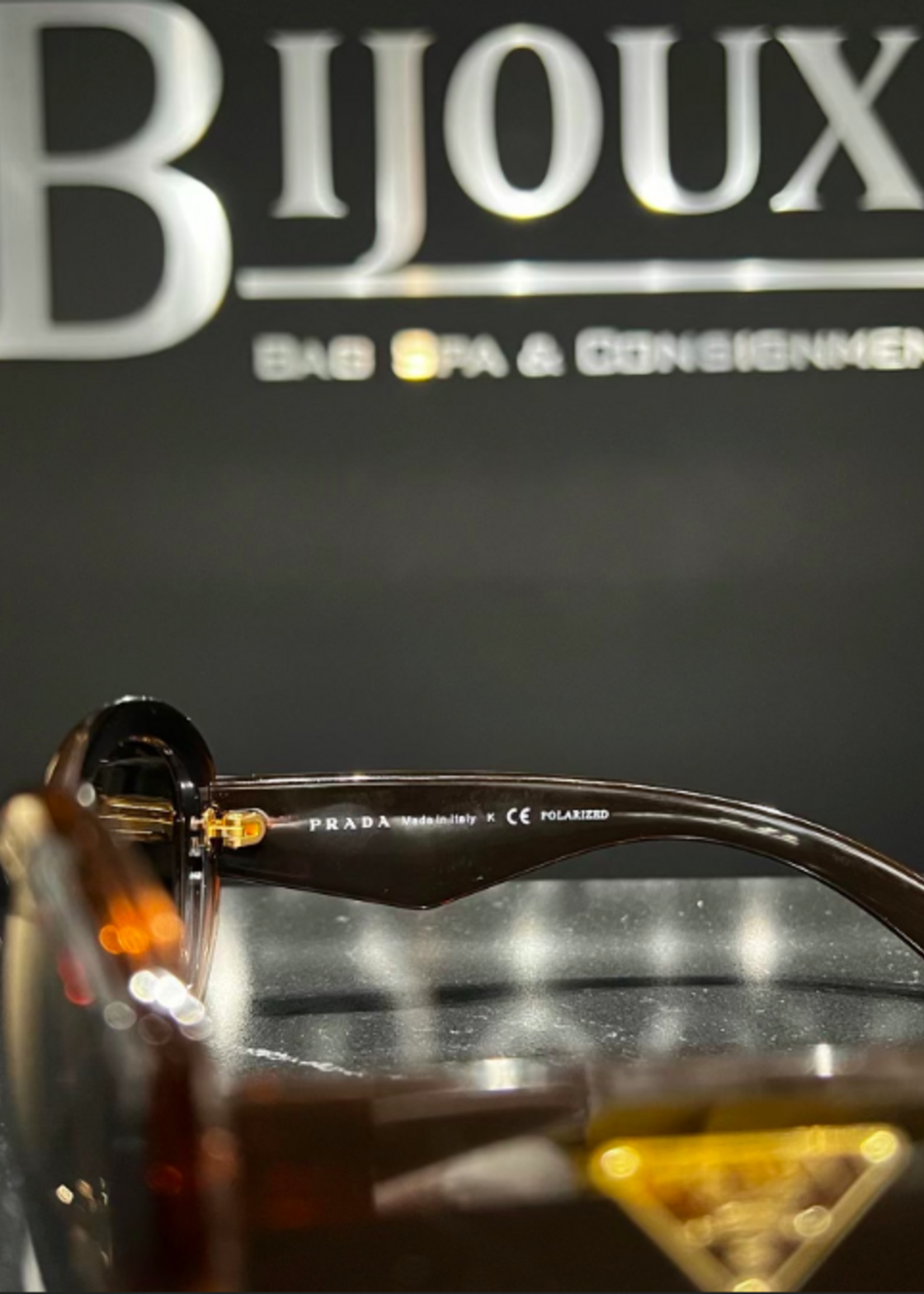 Prada SOLD- Prada SPR 30P Sunglasses ( Brown Ombre)