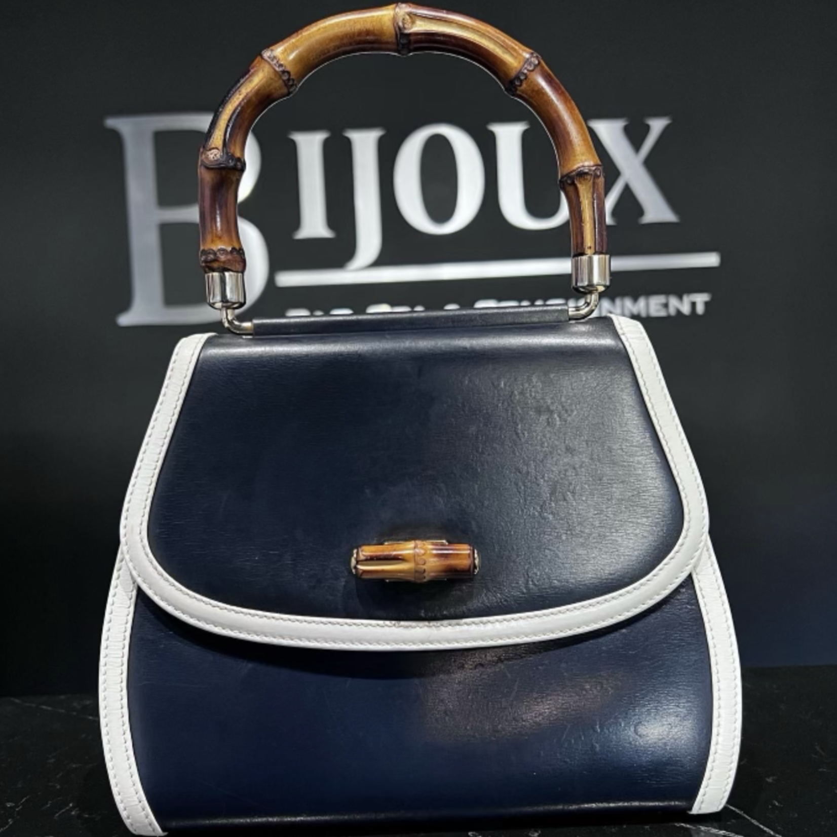 Gucci SOLD - Gucci Bamboo 1947 Satchel
