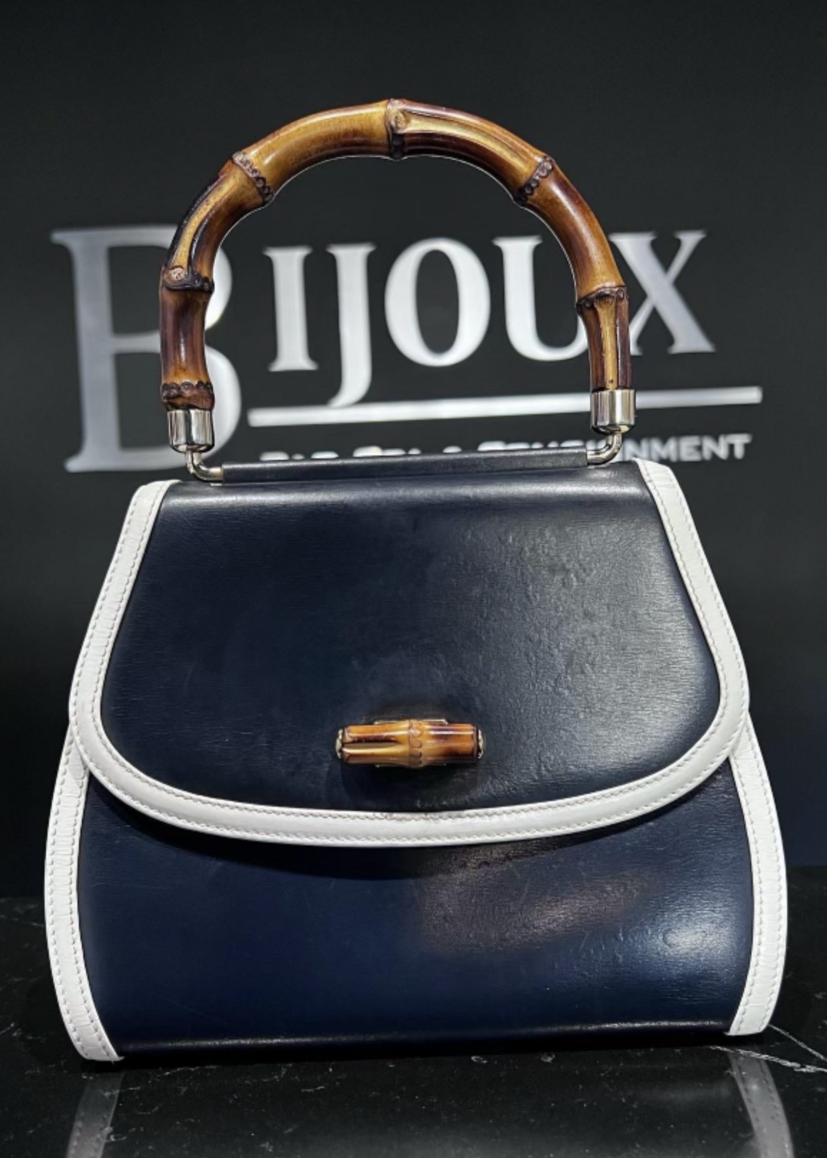 Gucci SOLD - Gucci Bamboo 1947 Satchel