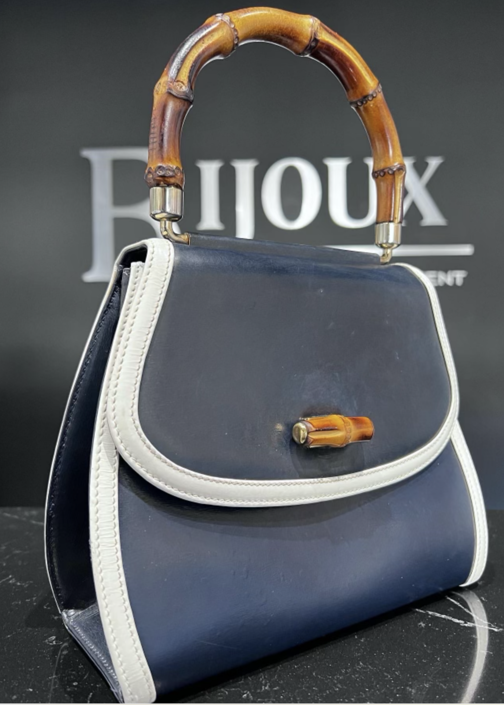 Gucci SOLD - Gucci Bamboo 1947 Satchel