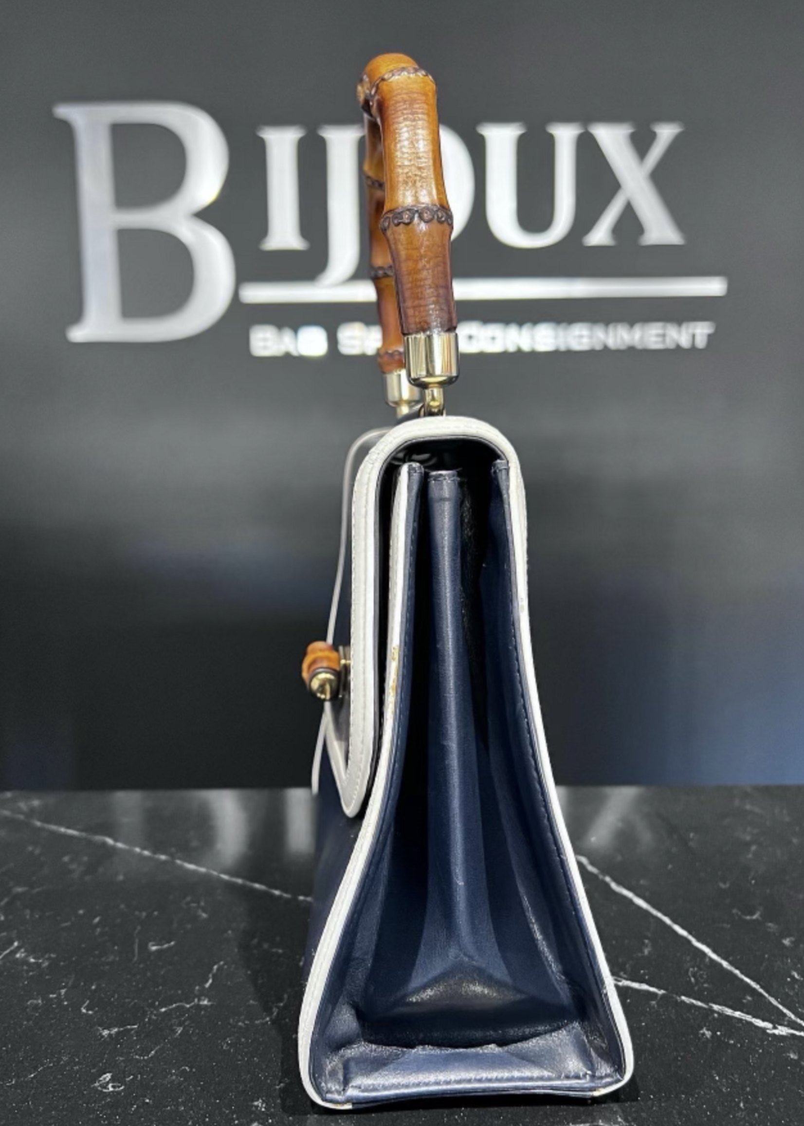 Gucci SOLD - Gucci Bamboo 1947 Satchel