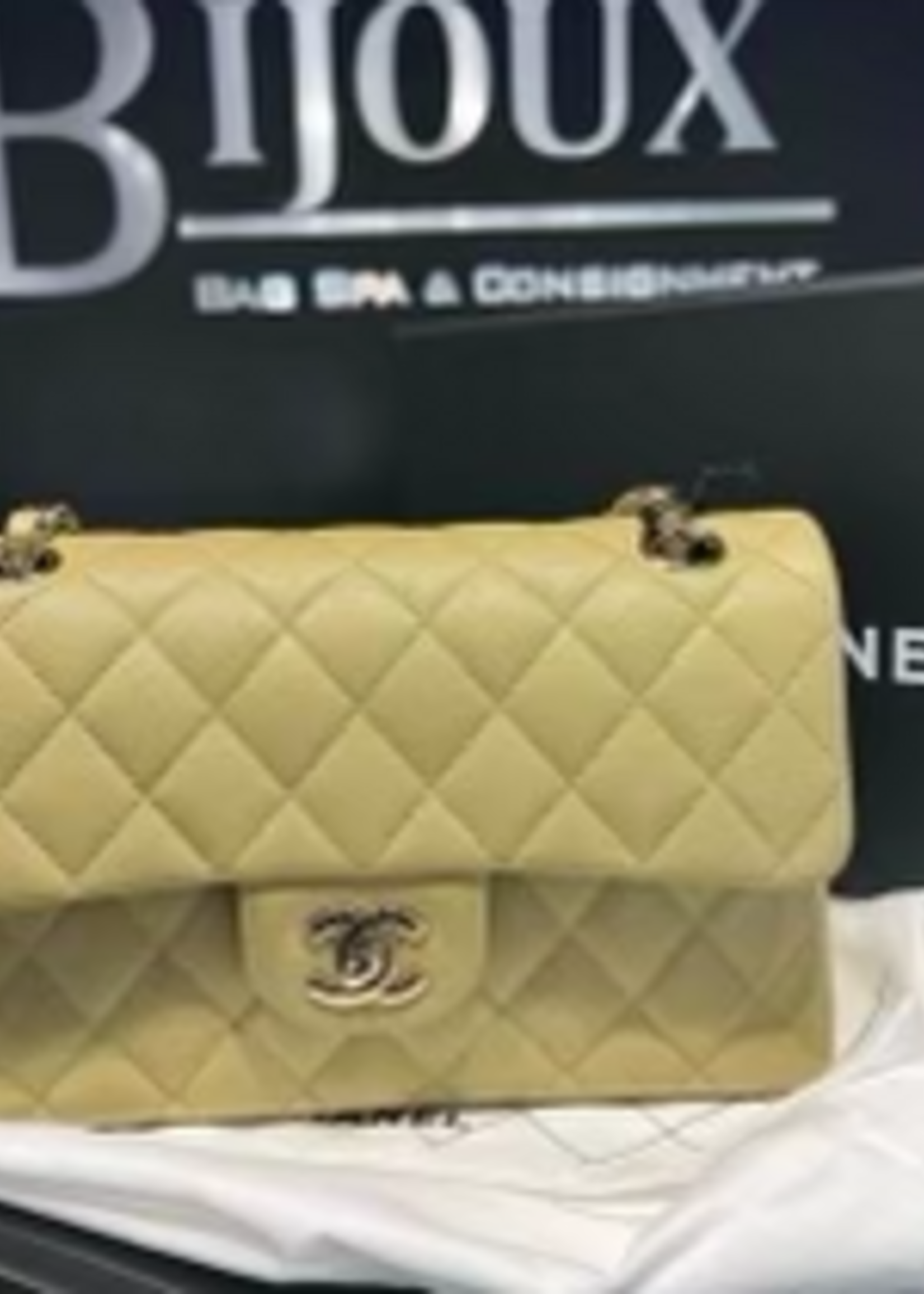 Chanel Chanel Caviar Classic Small Khaki (BNIB)
