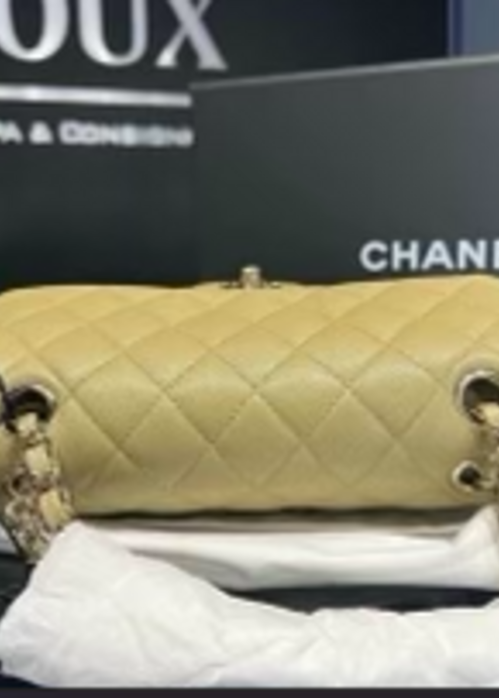 Chanel Chanel Caviar Classic Small Khaki (BNIB)