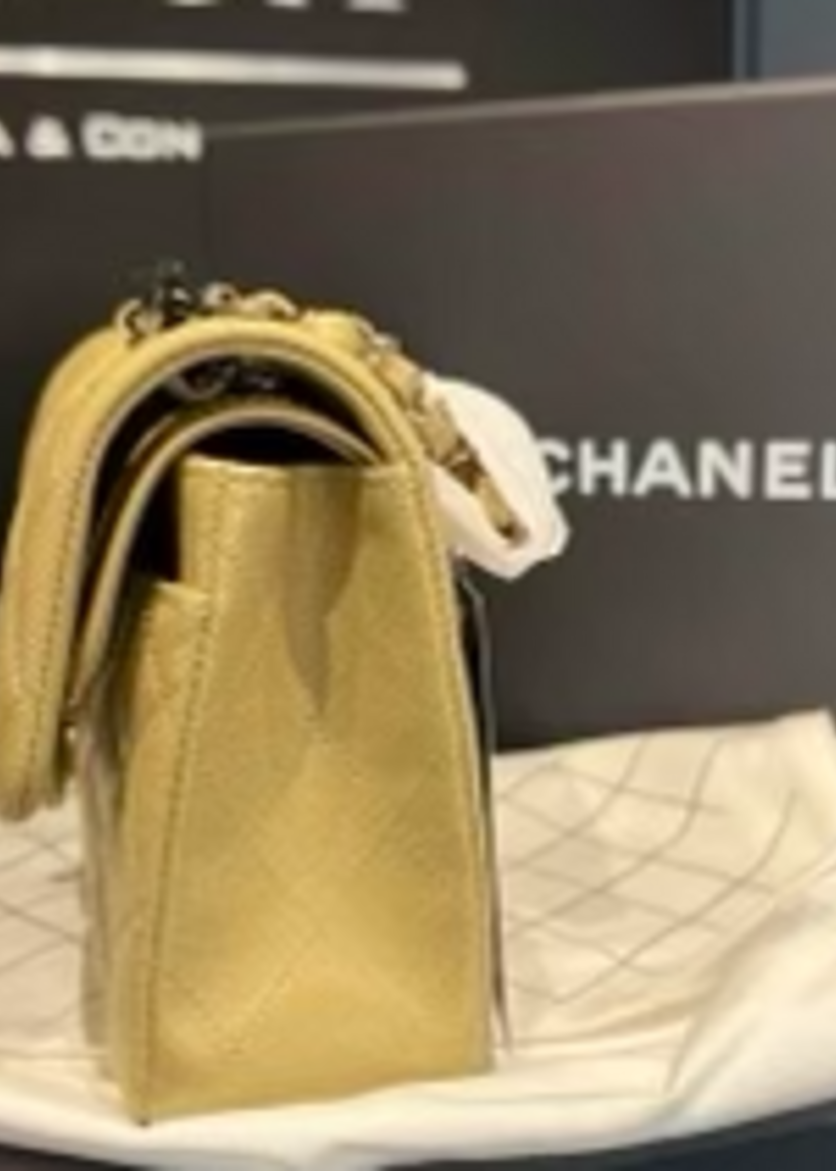 Chanel Chanel Caviar Classic Small Khaki (BNIB)