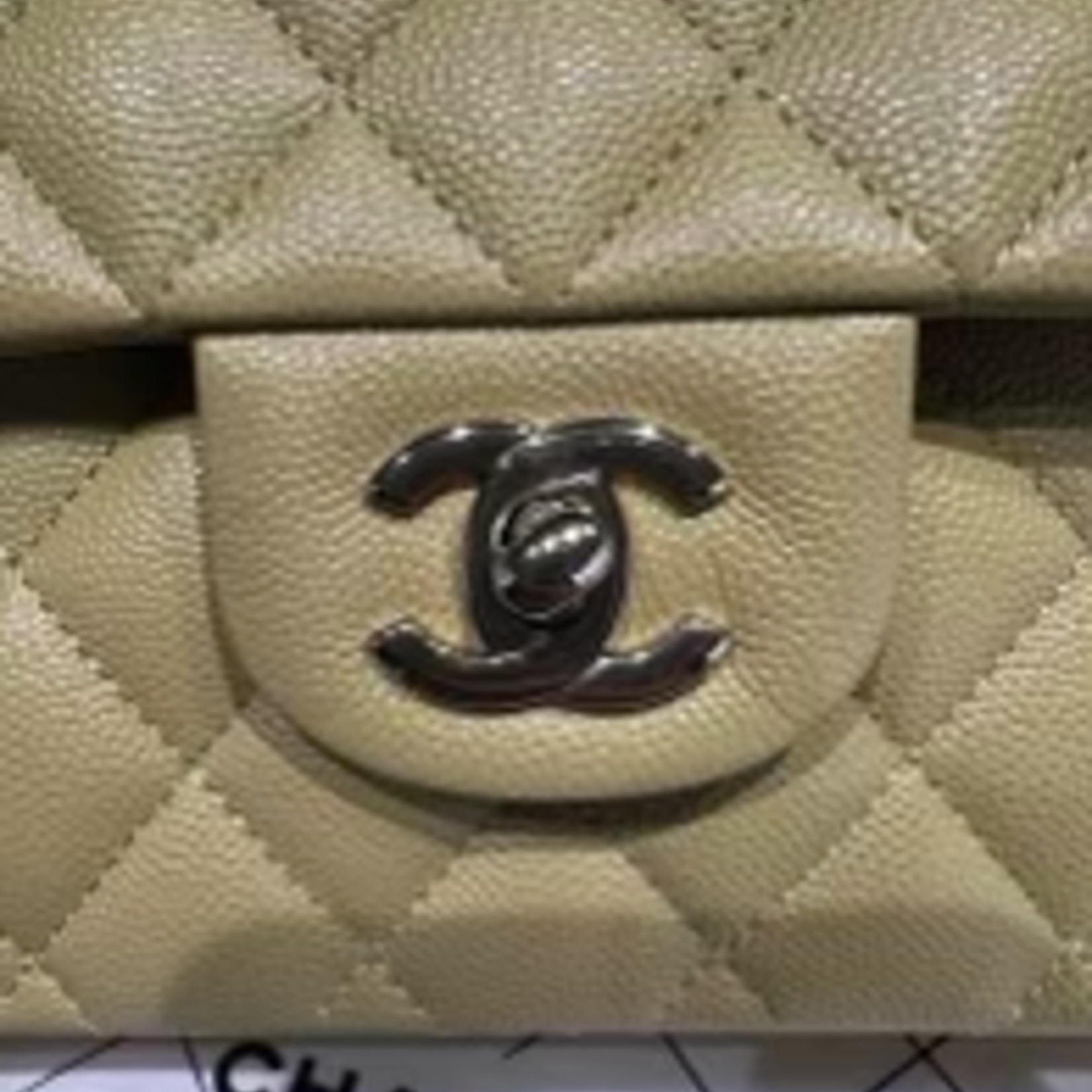 Chanel Chanel Caviar Classic Small Khaki (BNIB)