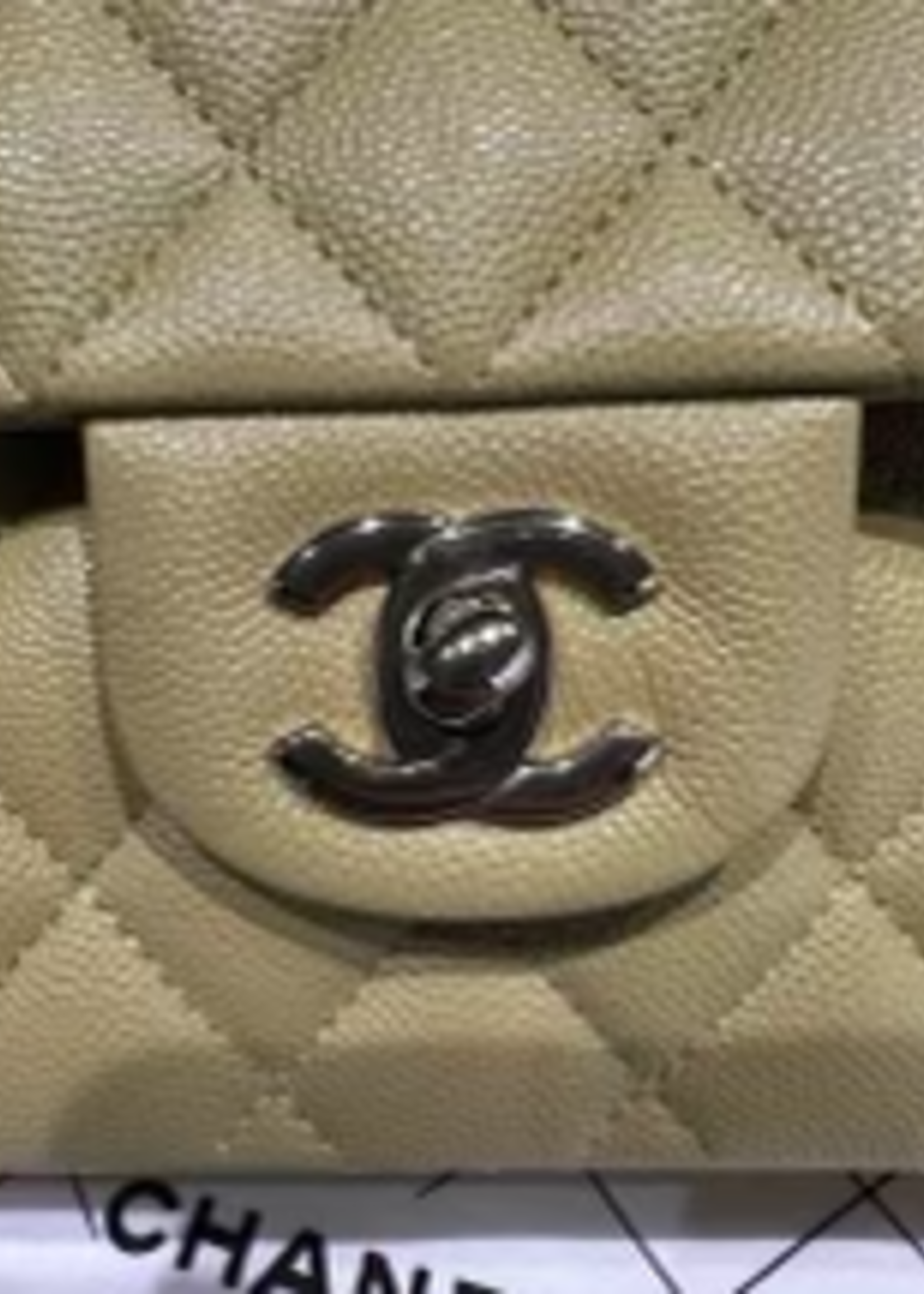 Chanel Chanel Caviar Classic Small Khaki (BNIB)