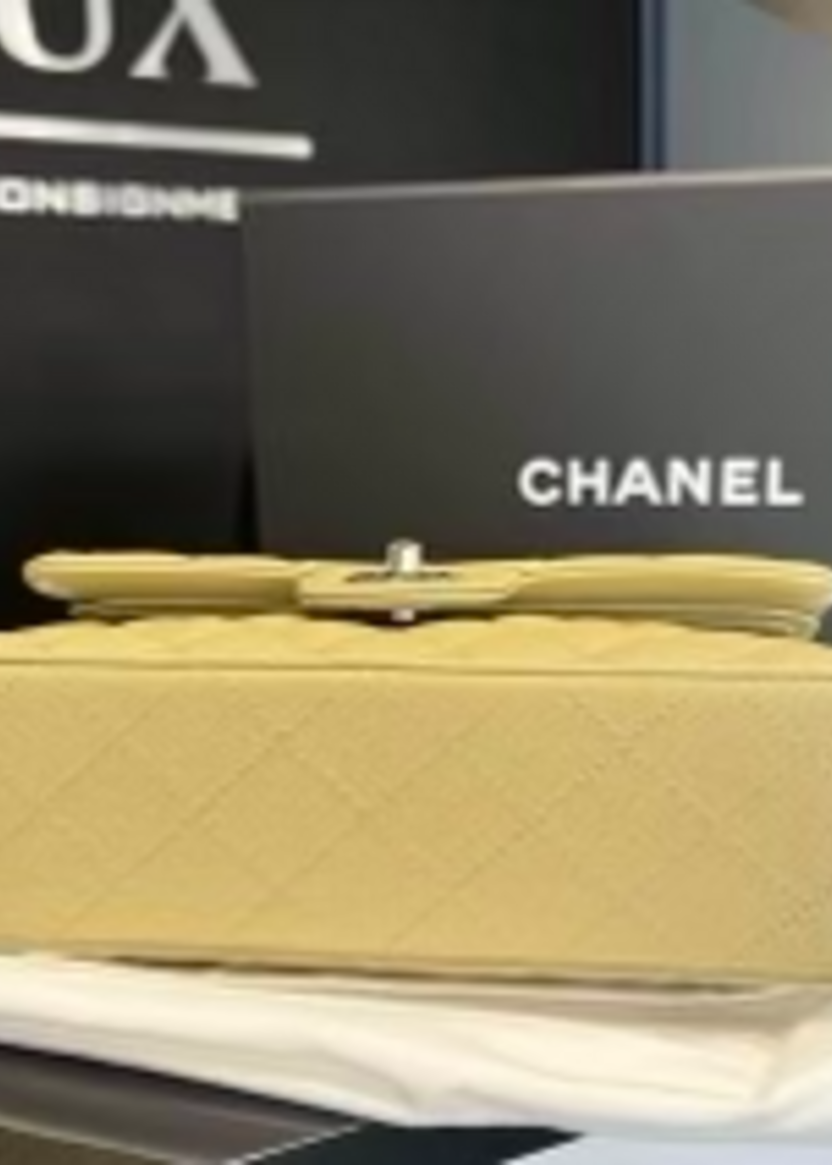 Chanel Chanel Caviar Classic Small Khaki (BNIB)