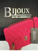 Chanel Chanel Classic Small Caviar Pink GHW (BNIB)