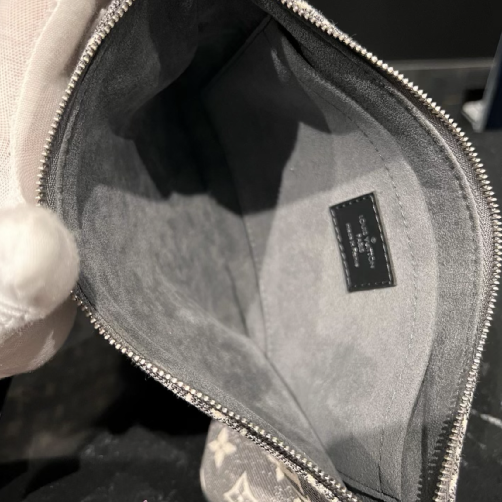 Louis Vuitton SOLD - Louis Vuitton Neverfull MM Noir Denim