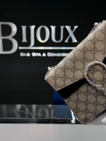 Gucci SOLD - Gucci Dionysus Suede Black/Canvas