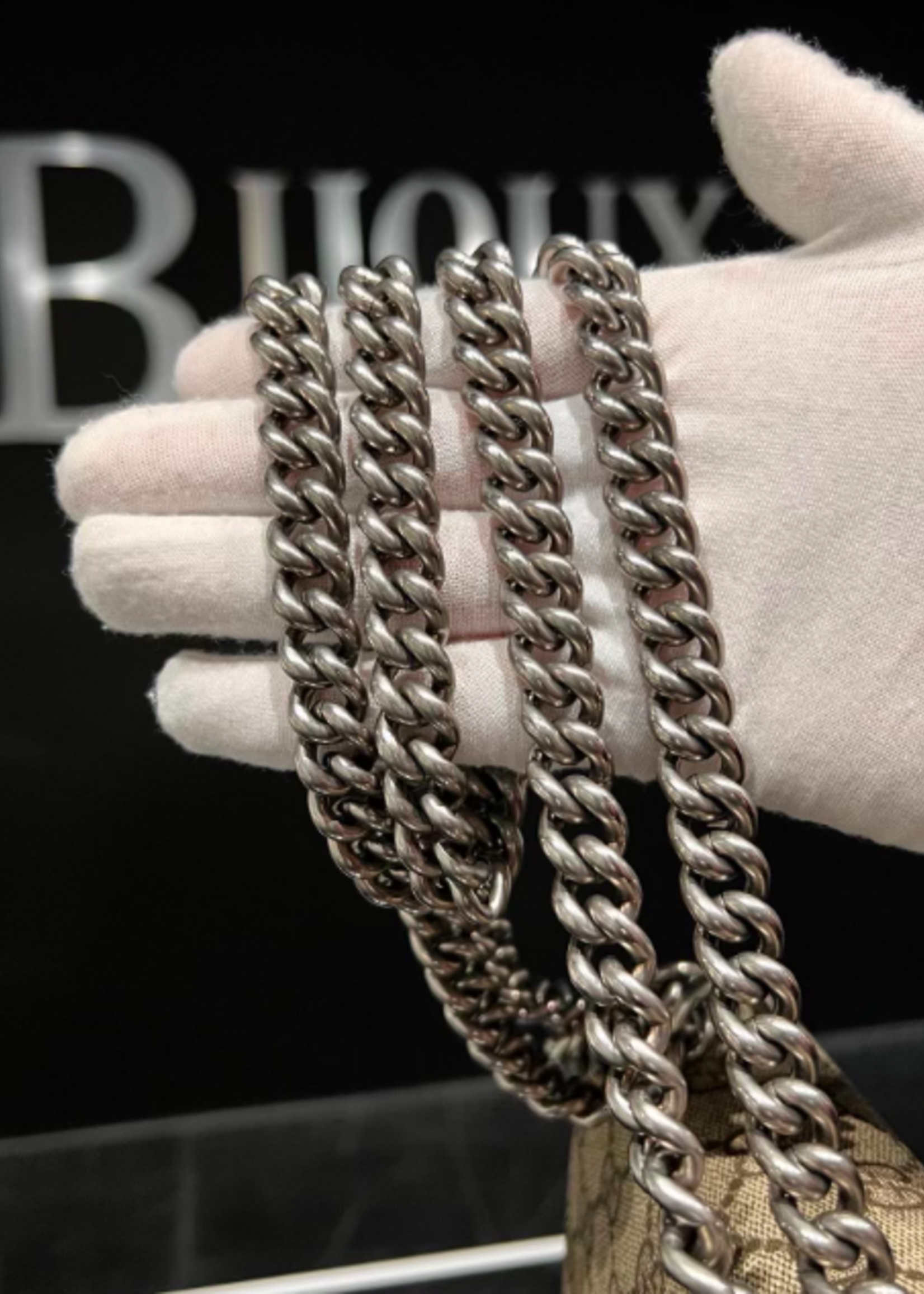 Gucci SOLD - Gucci Dionysus Suede Black/Canvas