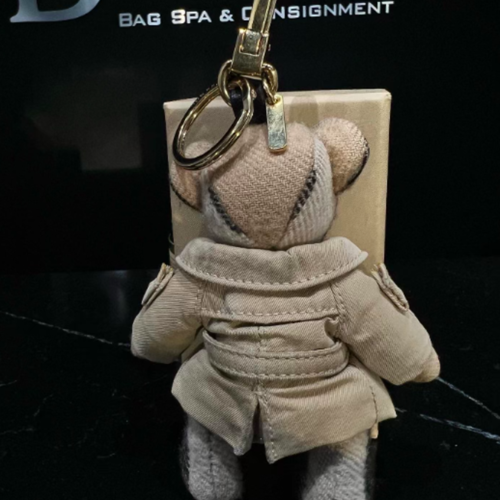 Burberry SOLD - Burberry Thomas Key Chain Charm