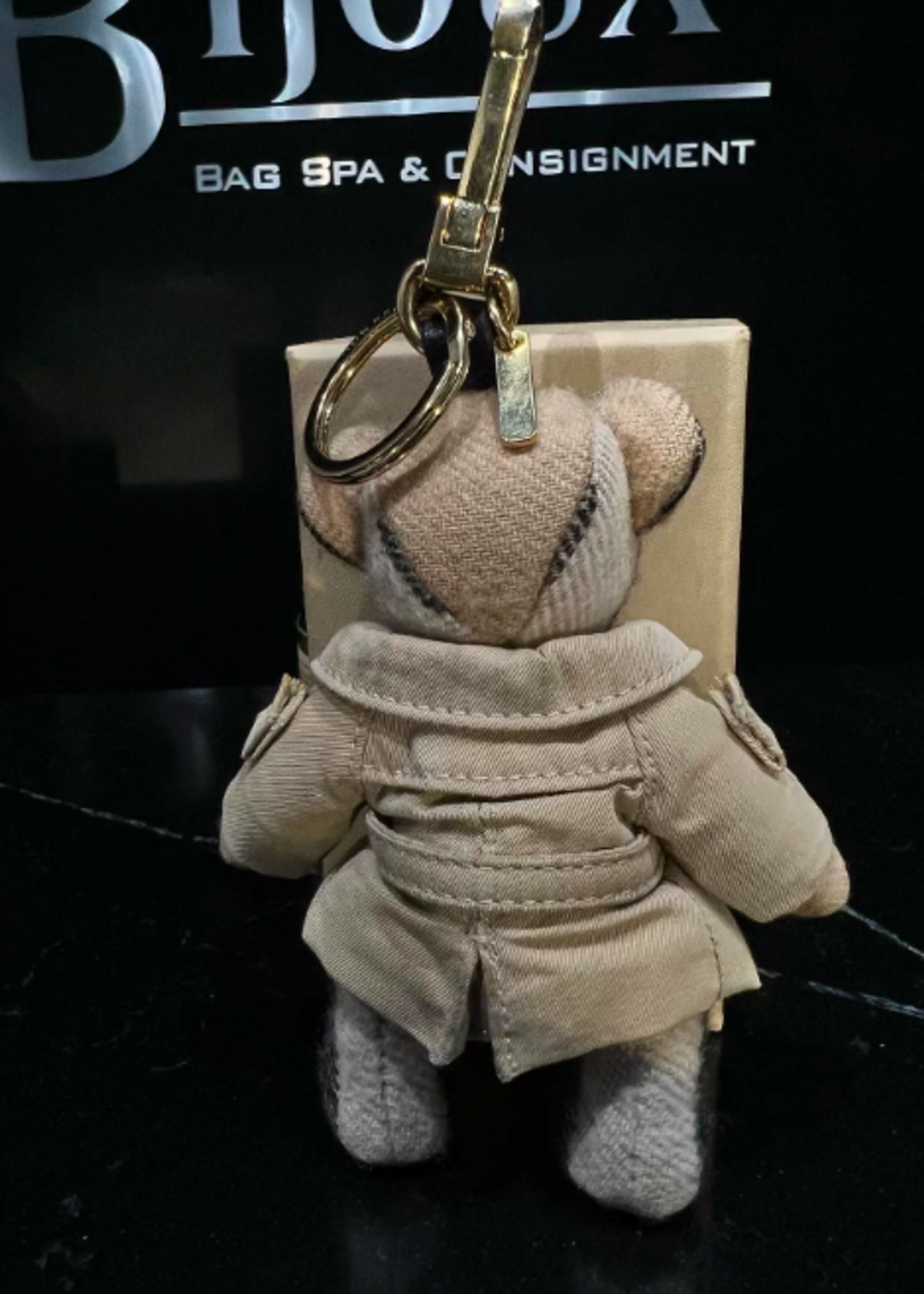 Burberry SOLD - Burberry Thomas Key Chain Charm