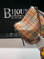 Burberry SOLD - Burberry Haymarket Canterbury Tote