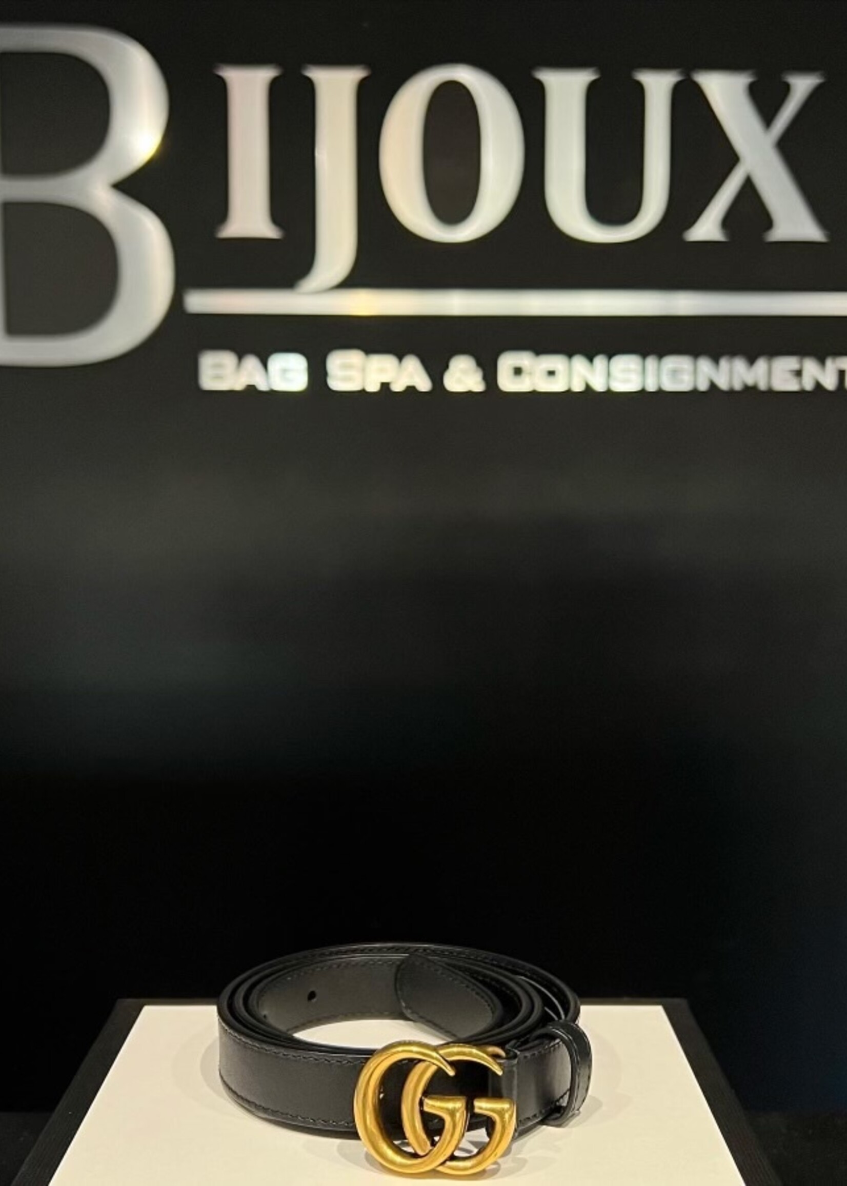 Gucci SOLD - Gucci Marmont 80 Belt