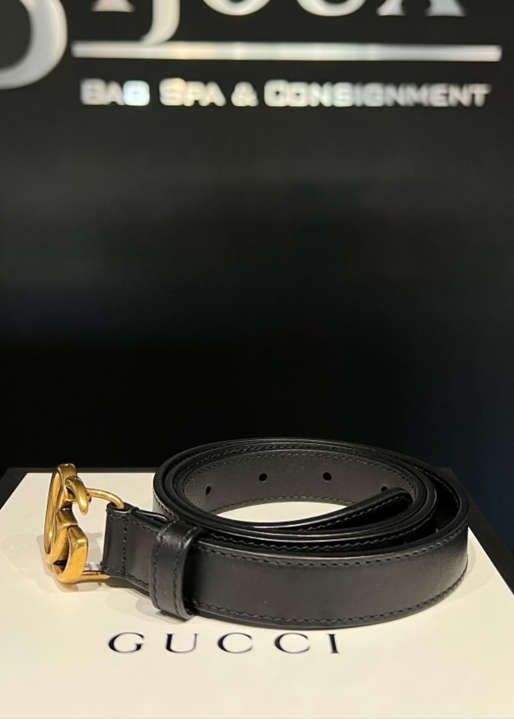 Gucci SOLD - Gucci Marmont 80 Belt
