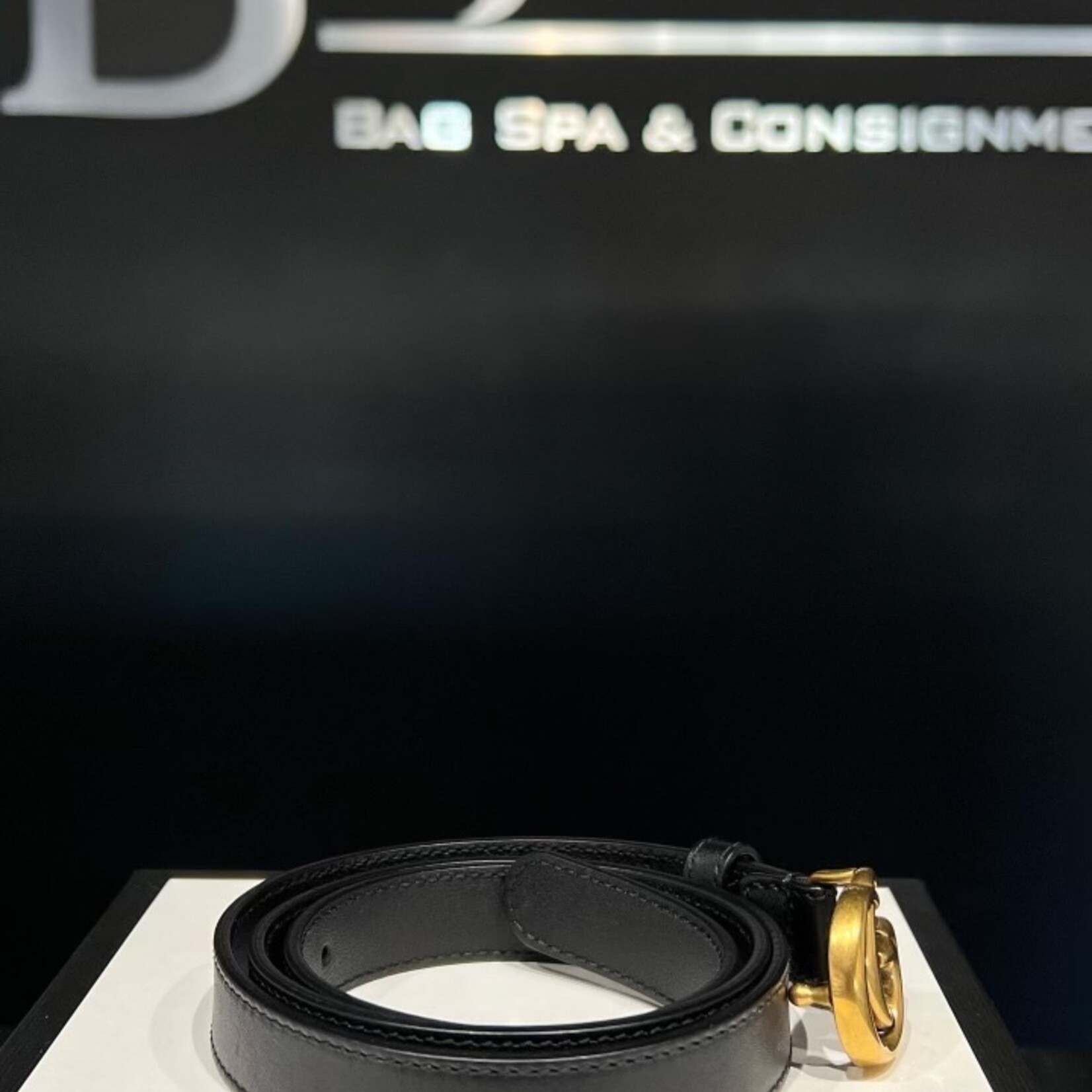 Gucci SOLD - Gucci Marmont 80 Belt