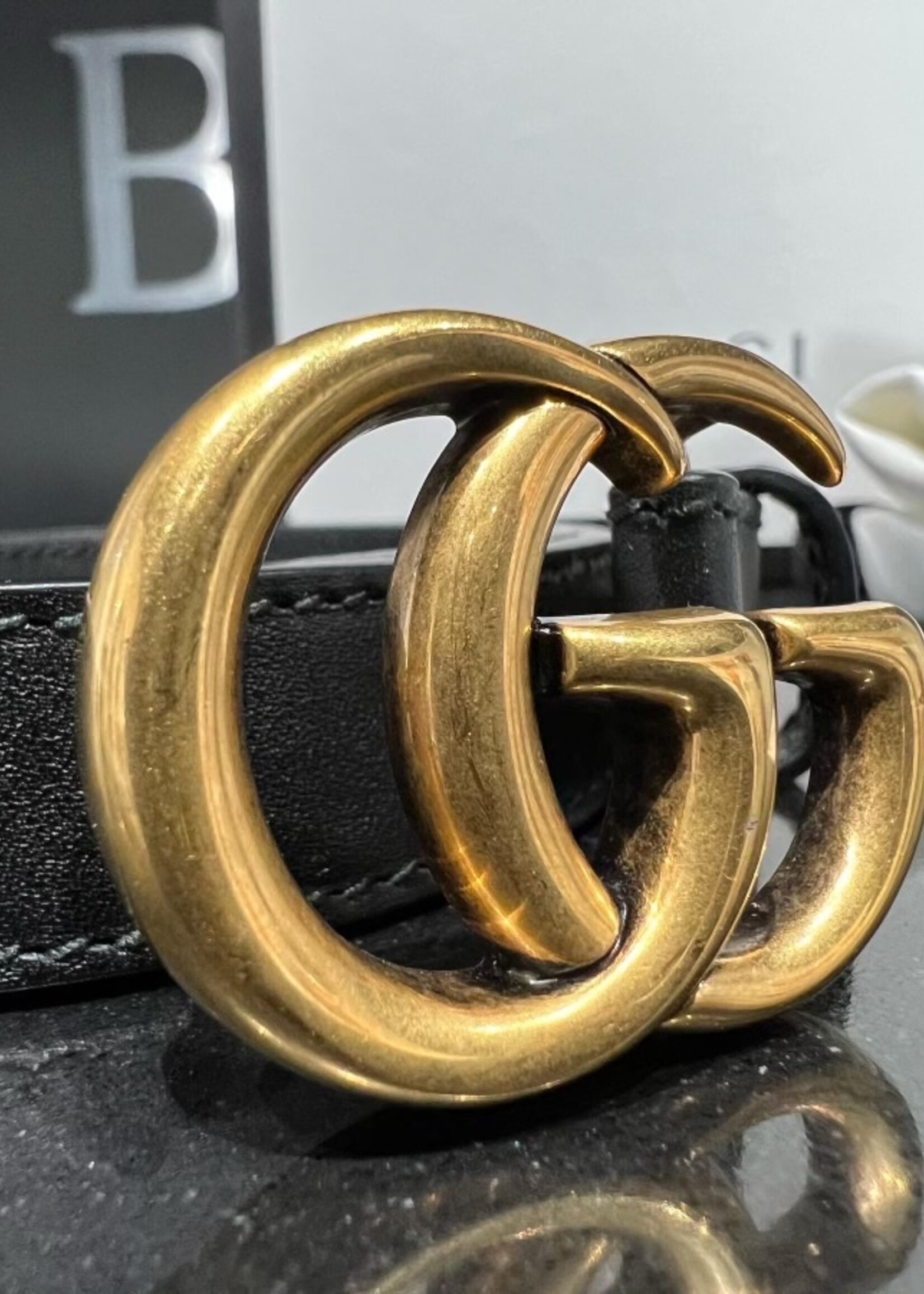Gucci SOLD - Gucci Marmont 80 Belt