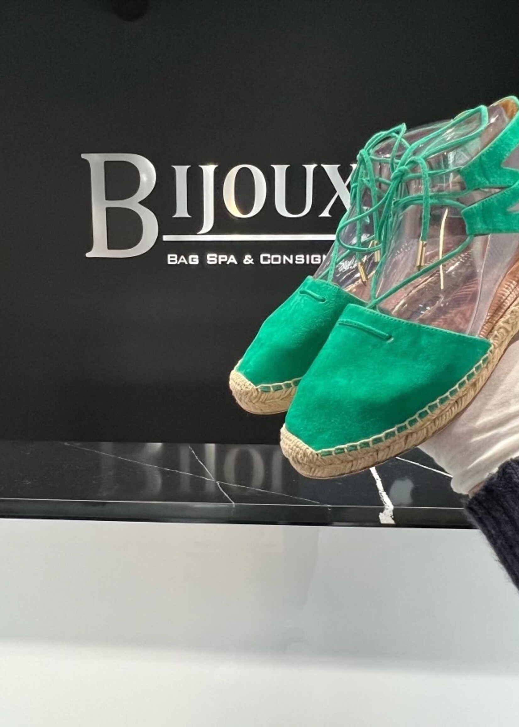 Aquazzura SOLD - Aquazzura Belgravia Flat Espradilles- 36.5