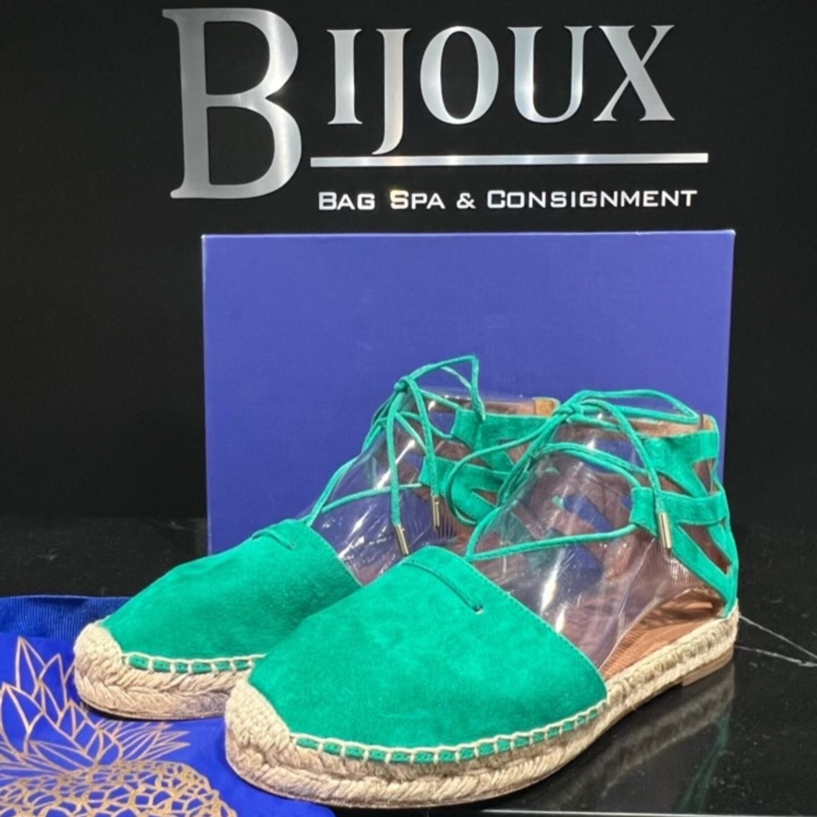 Aquazzura SOLD - Aquazzura Belgravia Flat Espradilles- 36.5