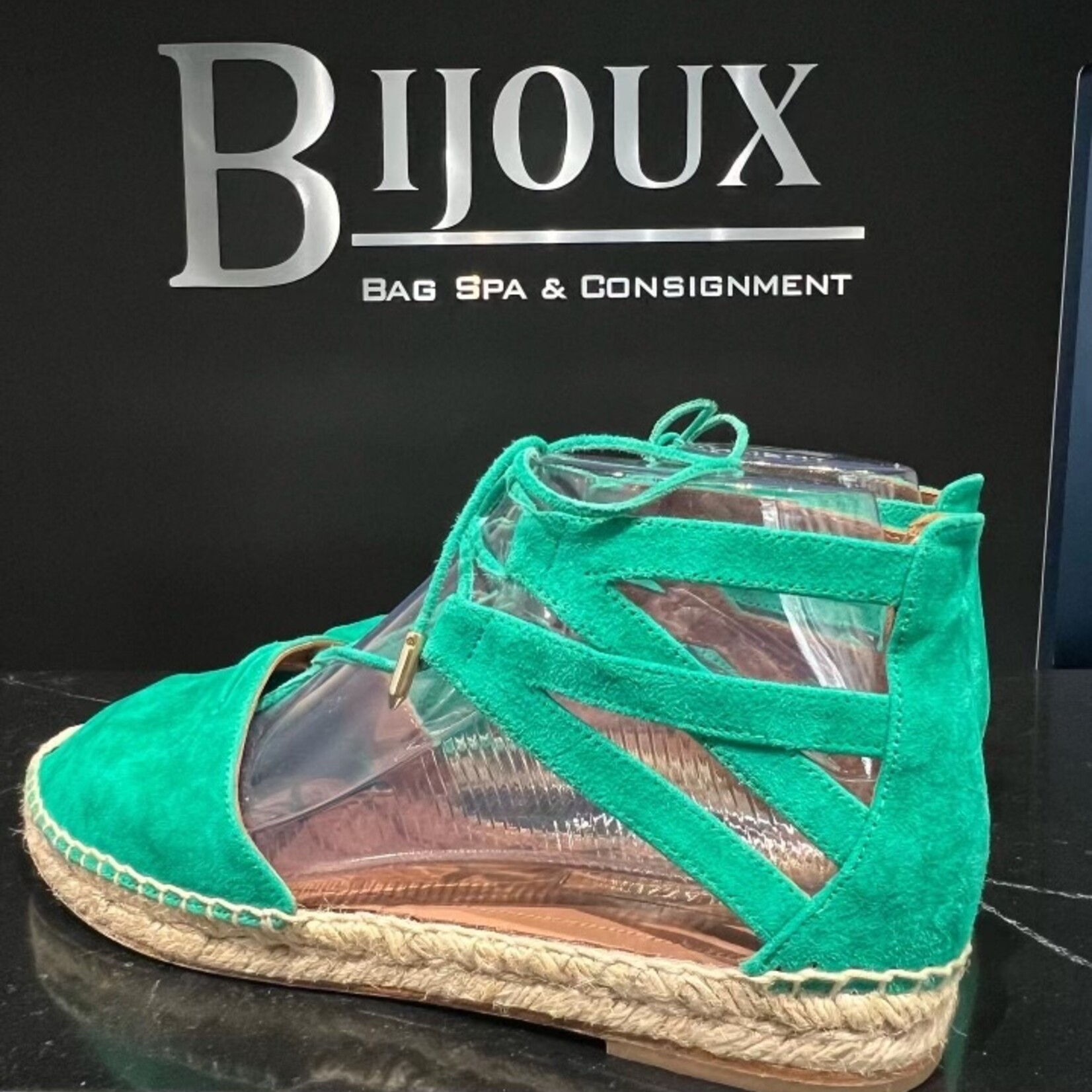 Aquazzura SOLD - Aquazzura Belgravia Flat Espradilles- 36.5