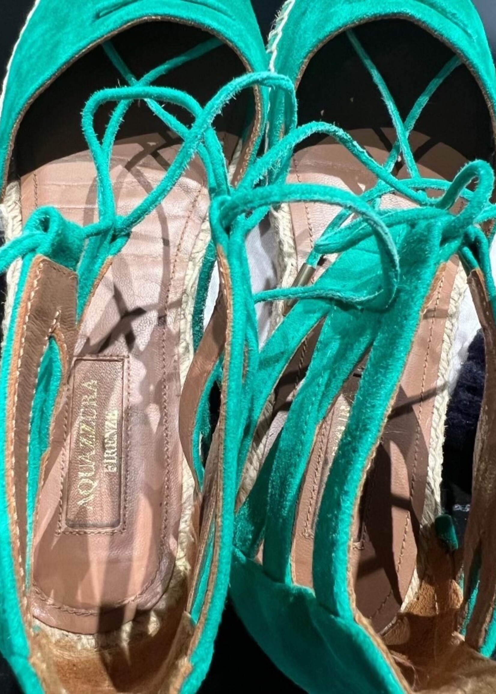 Aquazzura SOLD - Aquazzura Belgravia Flat Espradilles- 36.5