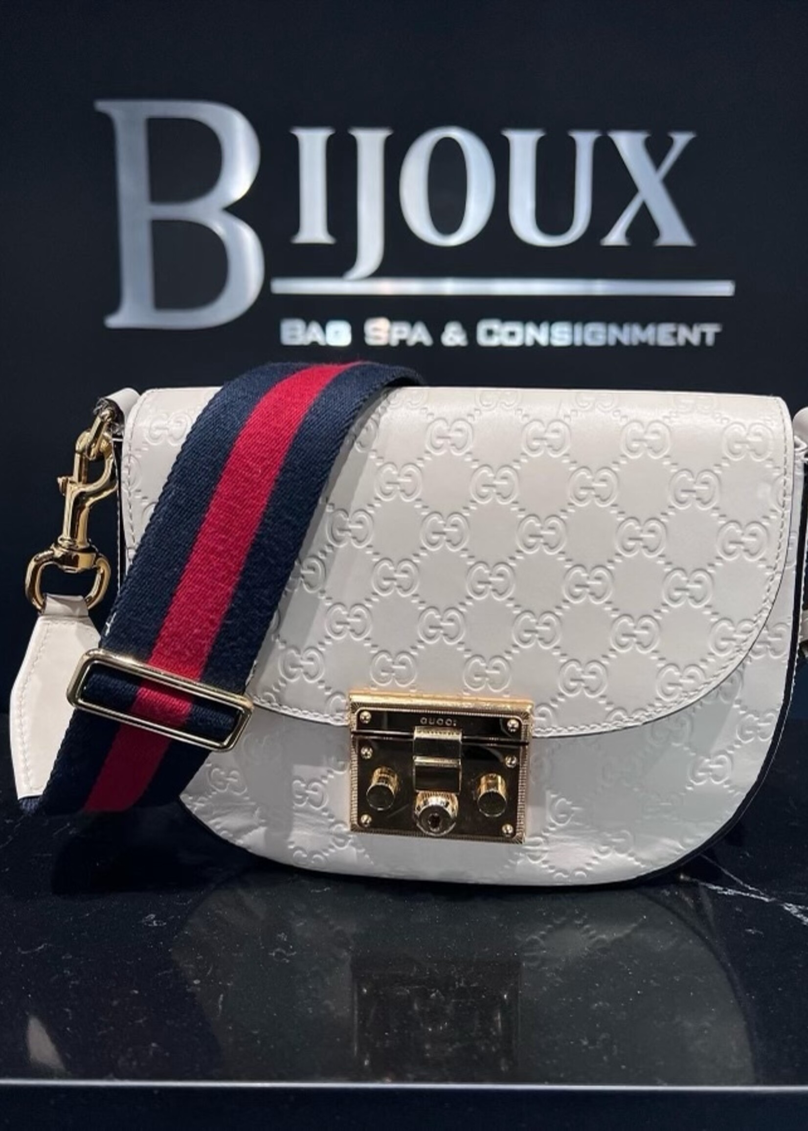 Gucci SOLD - Gucci Guccissima Saddle Bag