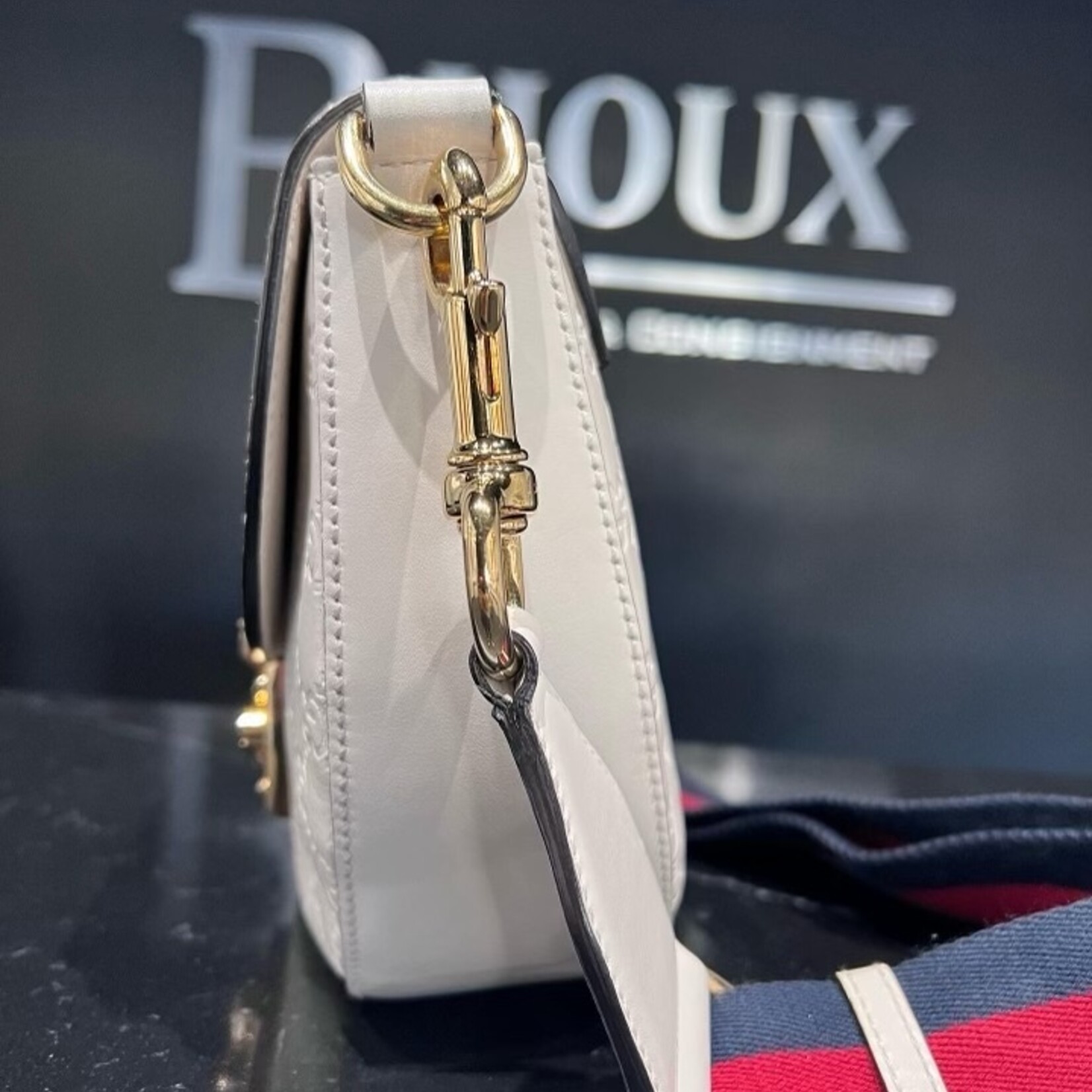 Gucci SOLD - Gucci Guccissima Saddle Bag