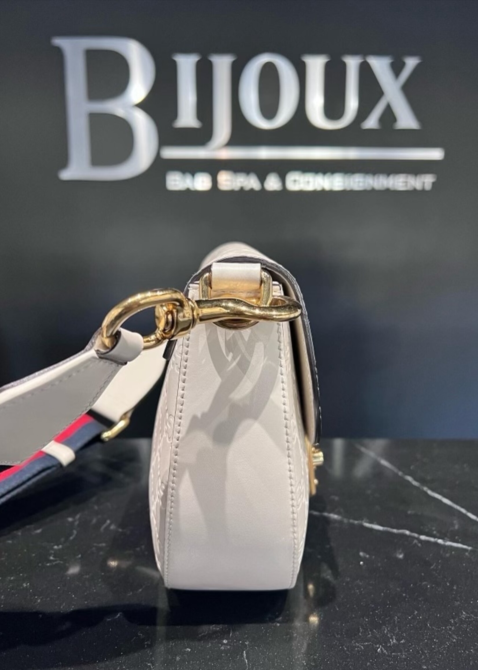 Gucci SOLD - Gucci Guccissima Saddle Bag