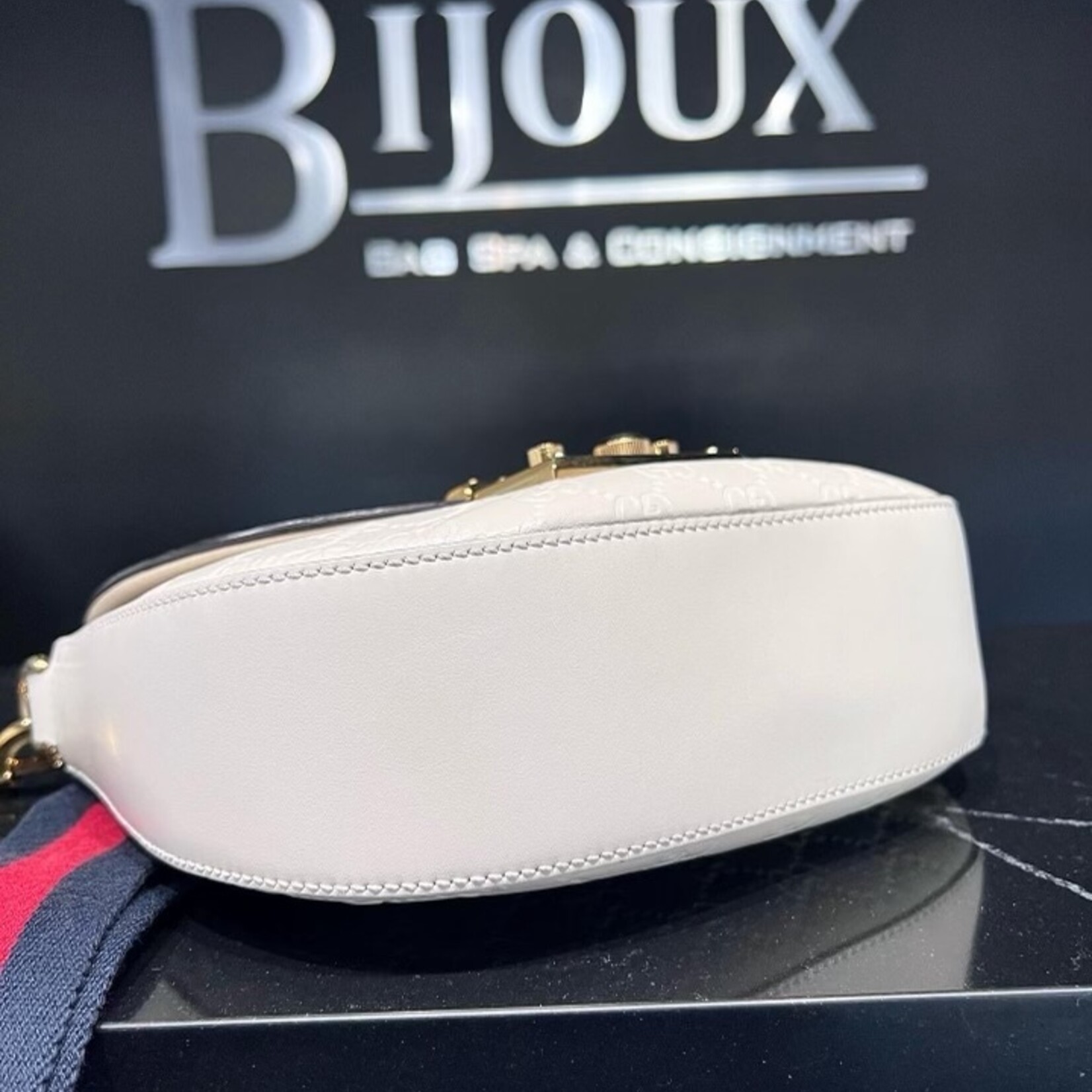 Gucci SOLD - Gucci Guccissima Saddle Bag
