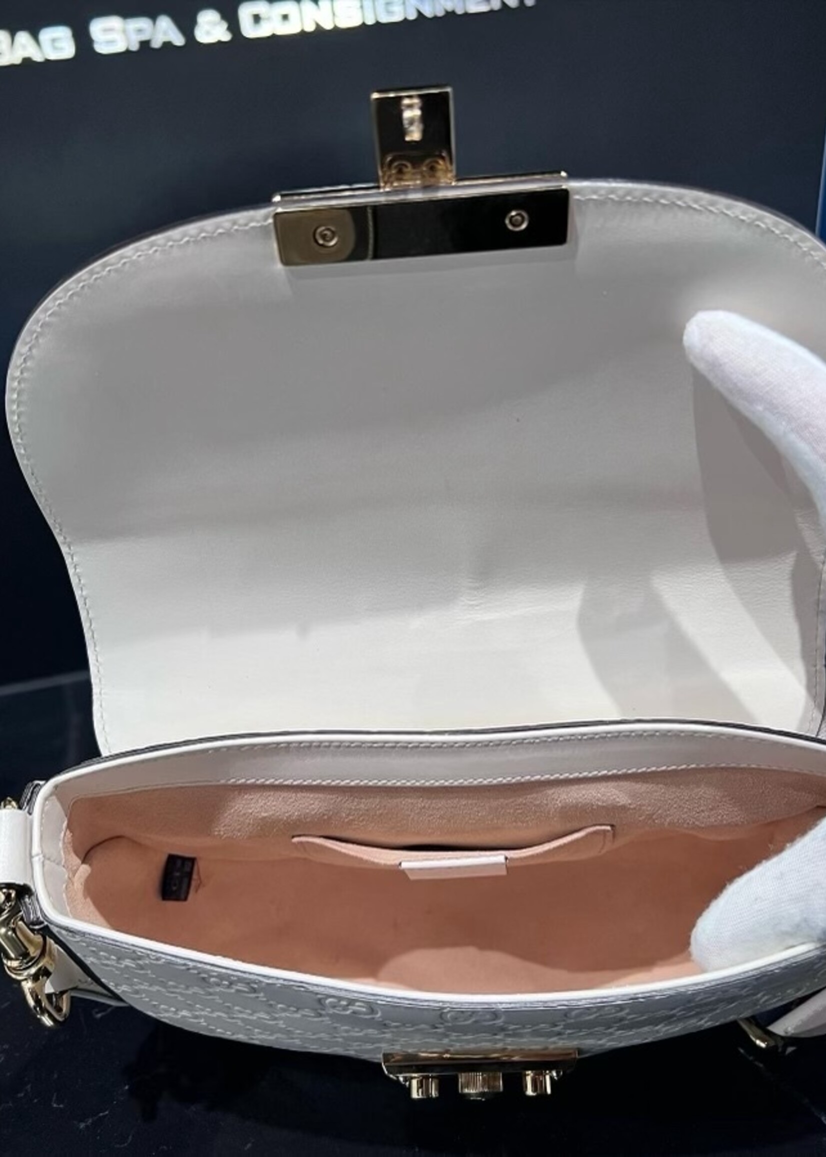 Gucci SOLD - Gucci Guccissima Saddle Bag