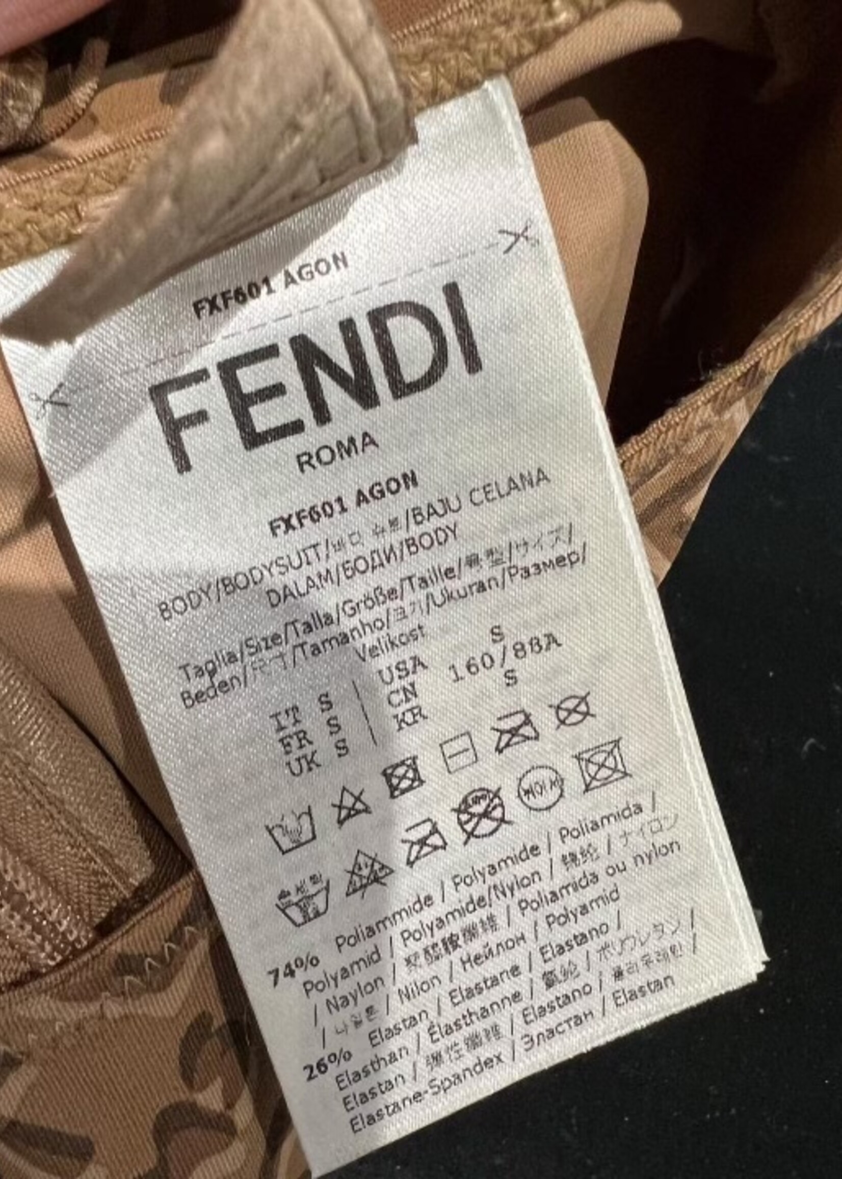 Fendi X Skims Bodysuit