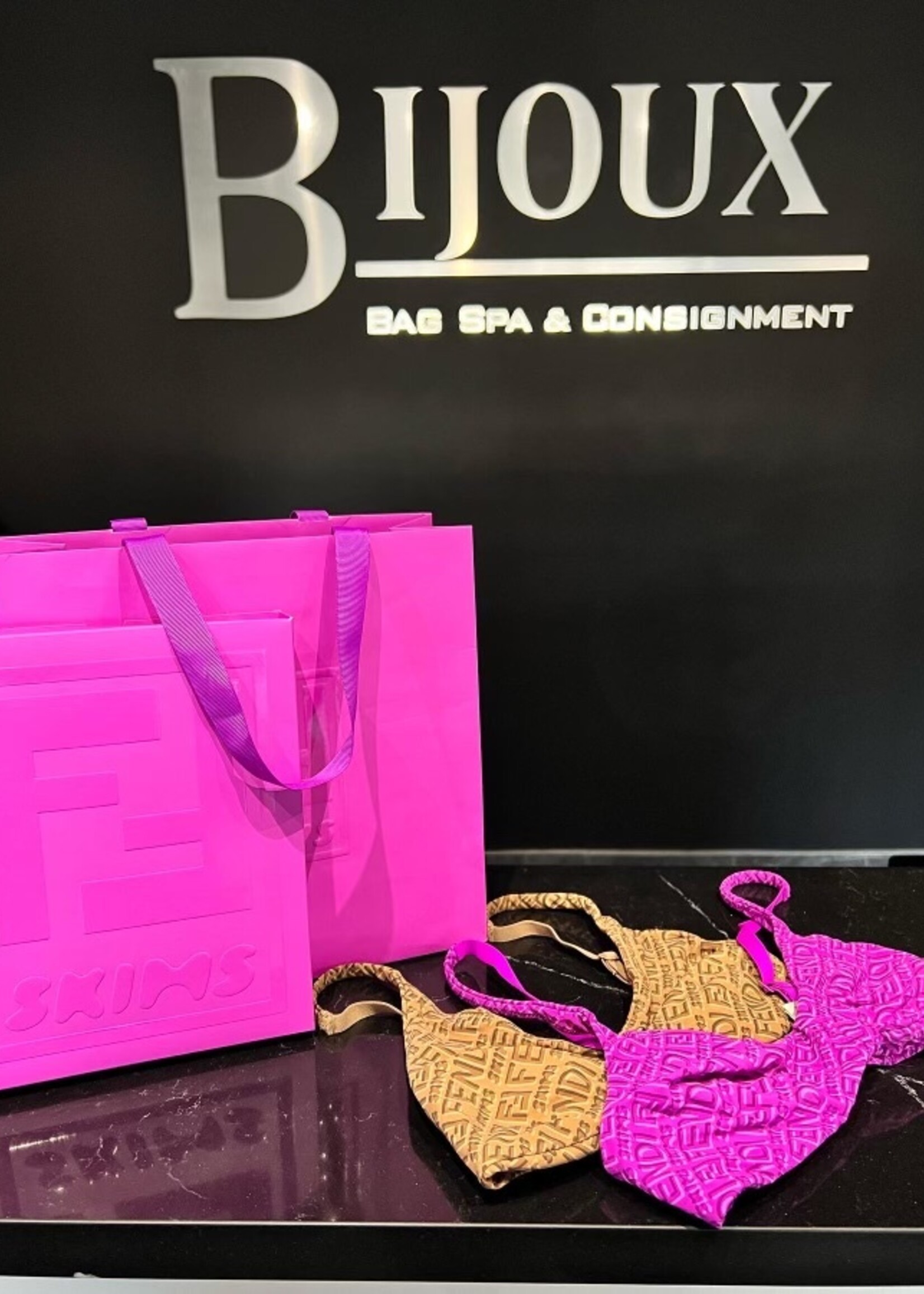 Fendi x Skims 2 Pack Bralettes