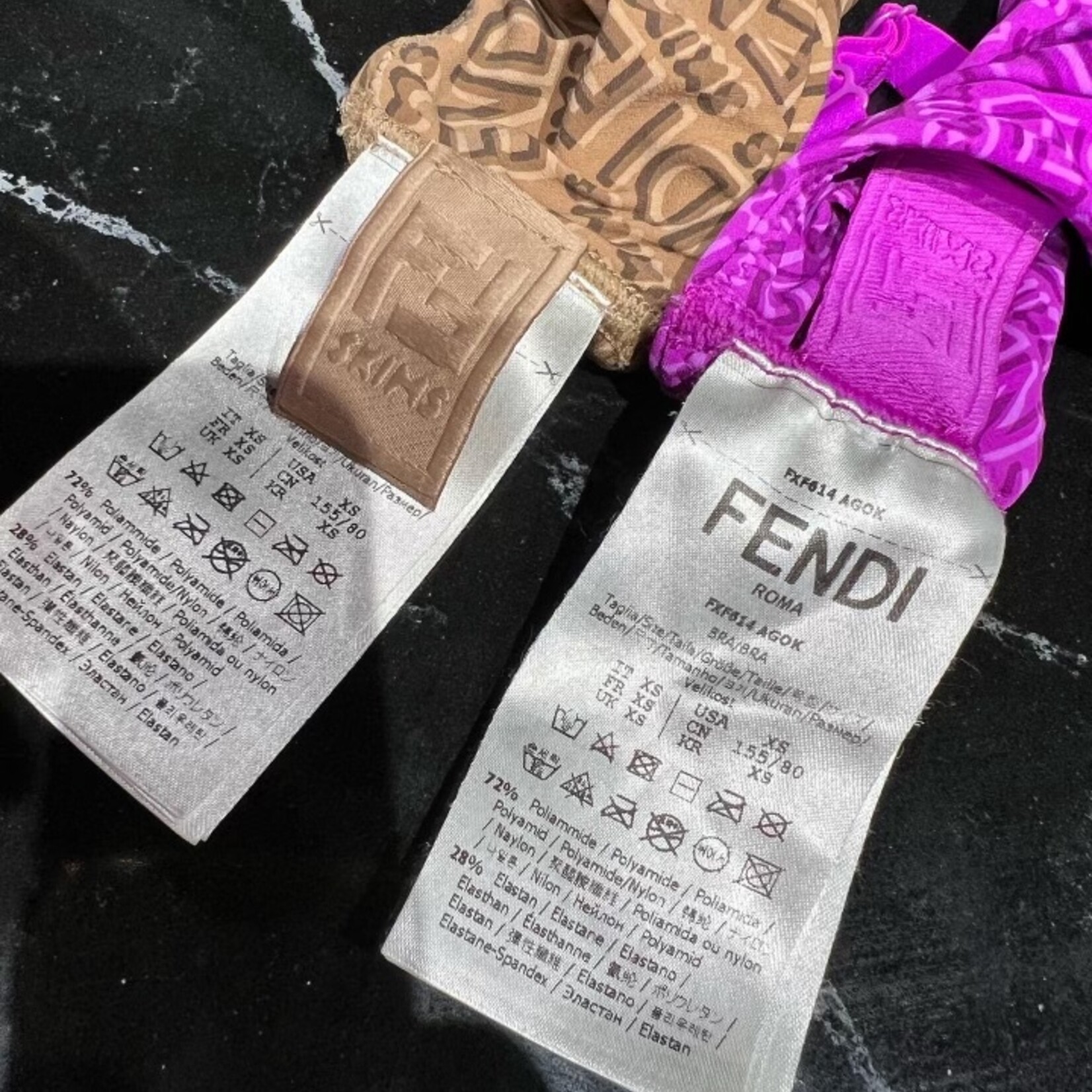 Fendi x Skims 2 Pack Bralettes