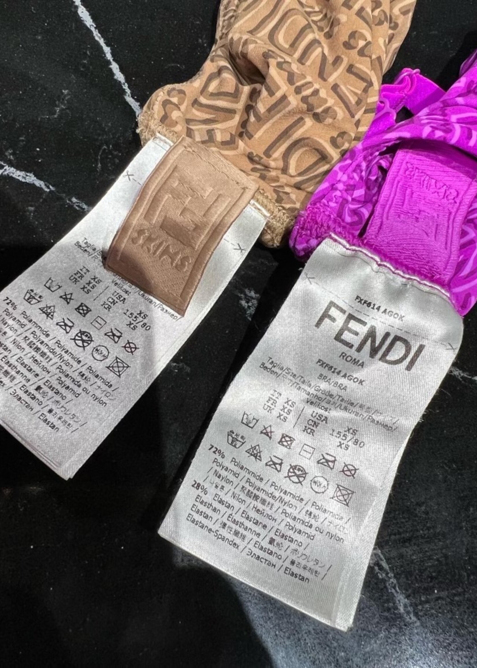 Fendi x Skims 2 Pack Bralettes