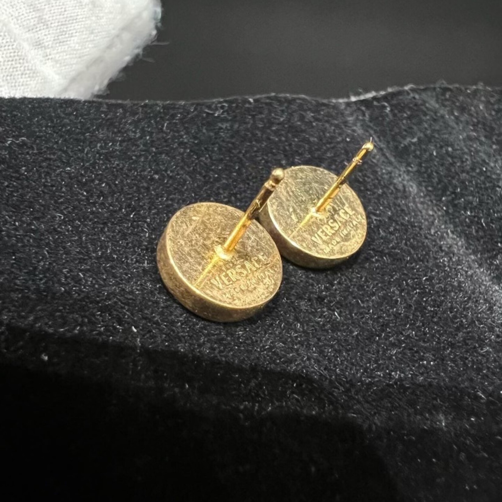 Versace SOLD - Versace Enamel Earrings