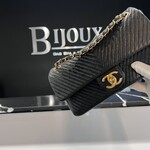 Chanel SOLD - Chanel Chevron Goatskin M/L Flap