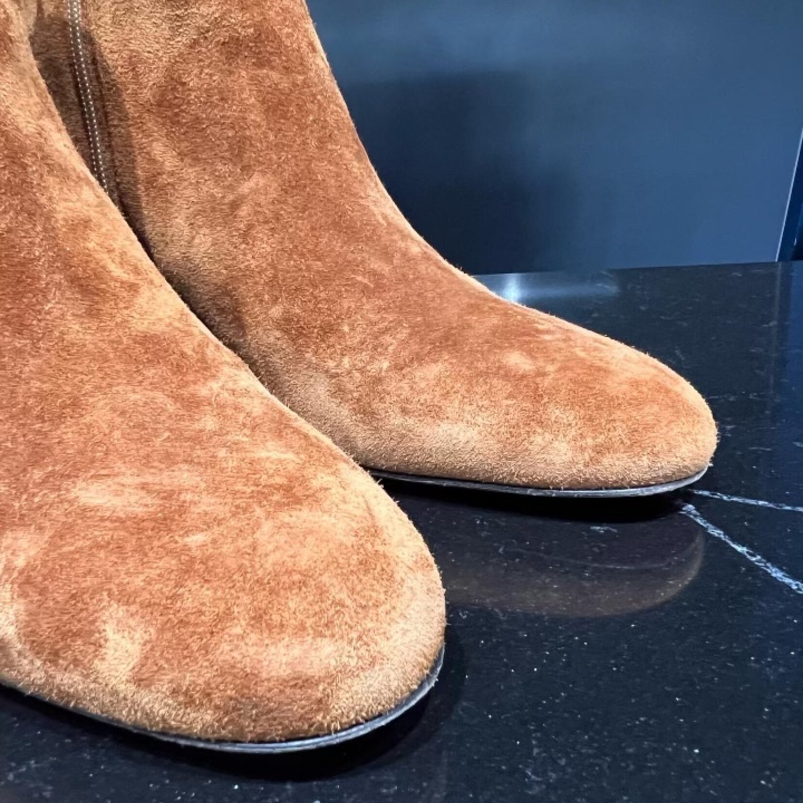 Christian Louboutin SOLD - Christian Louboutin Turela 55 Velour Brown38.5