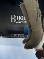 Chanel Chanel Salzburg Khaki Boots 39