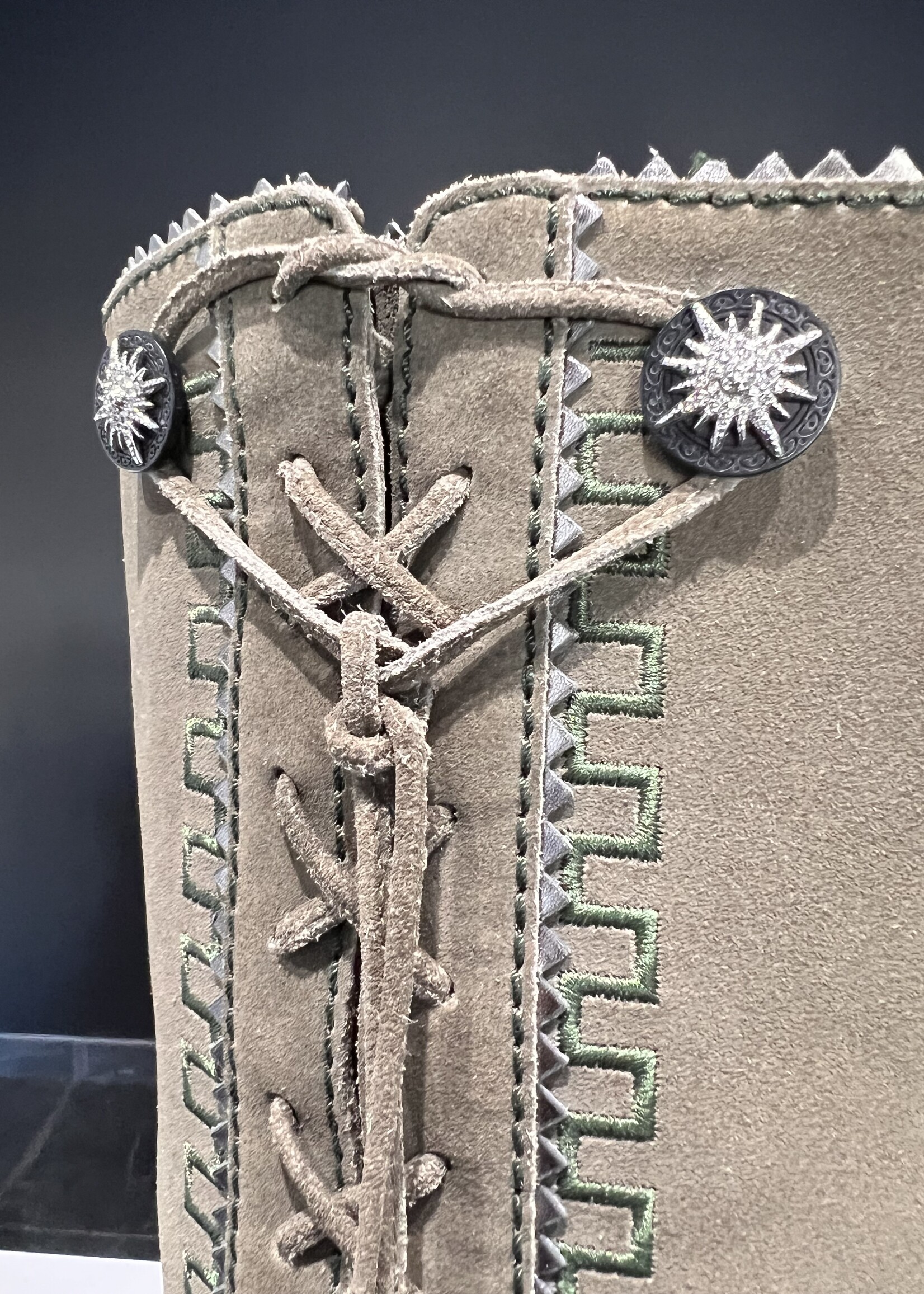 Chanel Chanel Salzburg Khaki Boots 39