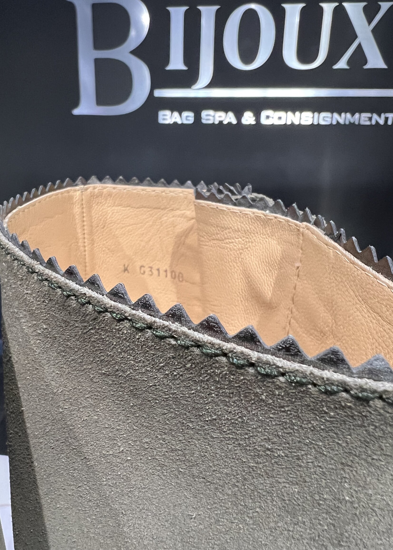 Chanel Chanel Salzburg Khaki Boots 39