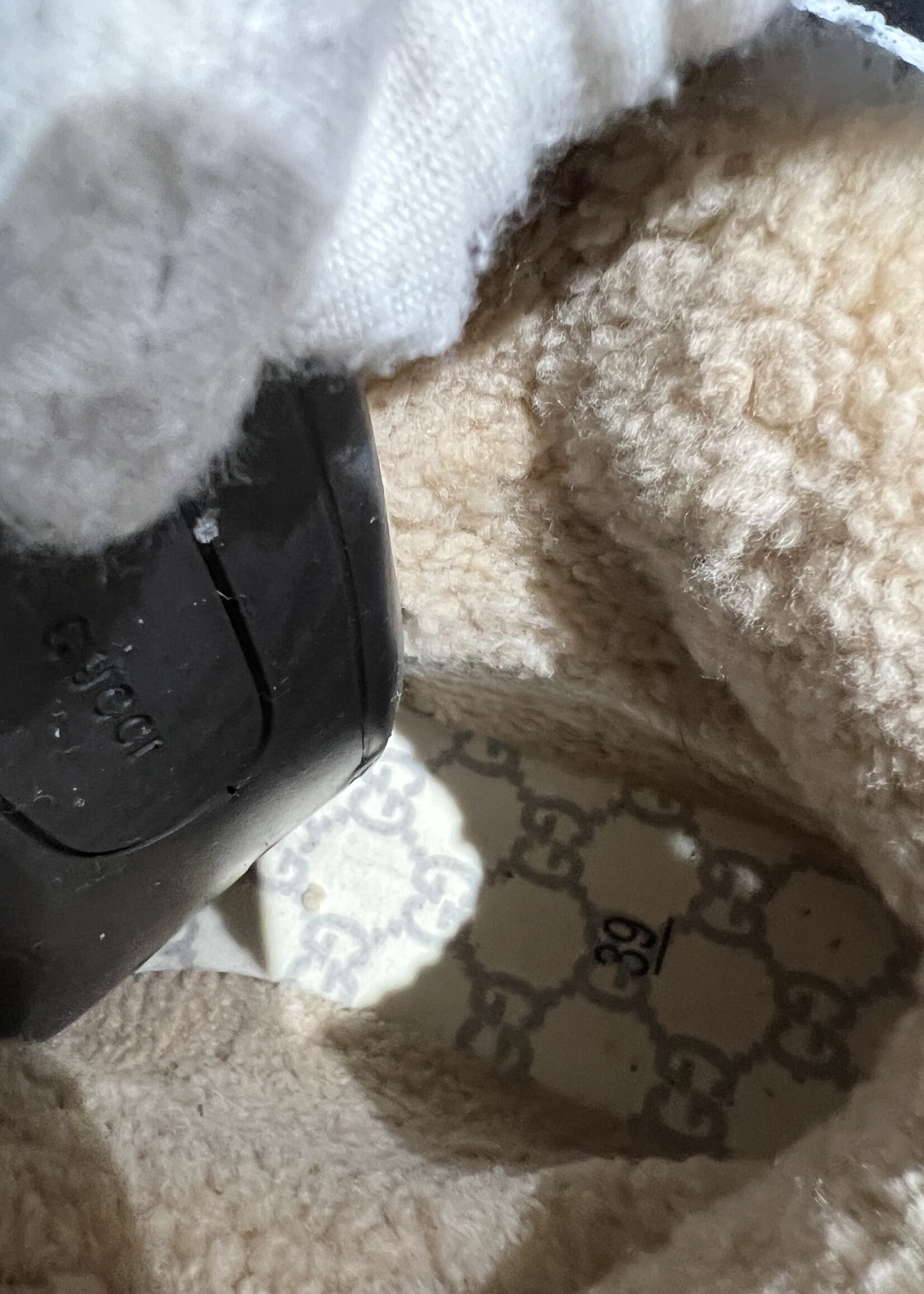 Gucci SOLD - Gucci Flashtrek Monogram Boots Brown 39