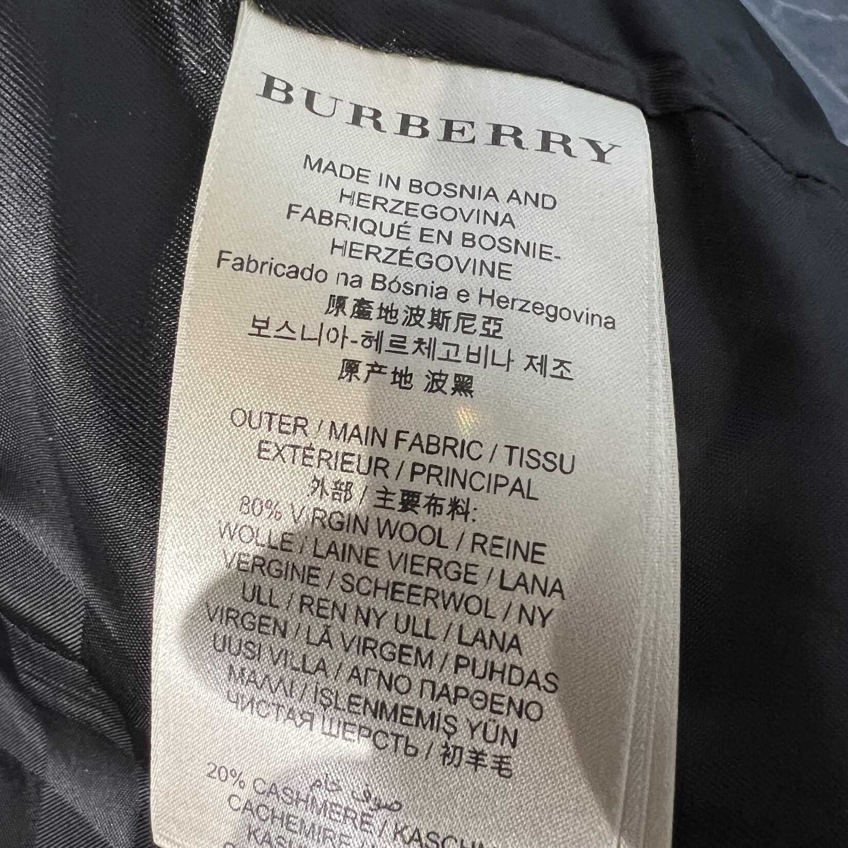 Burberry SOLD - Burberry Prorsum Coat