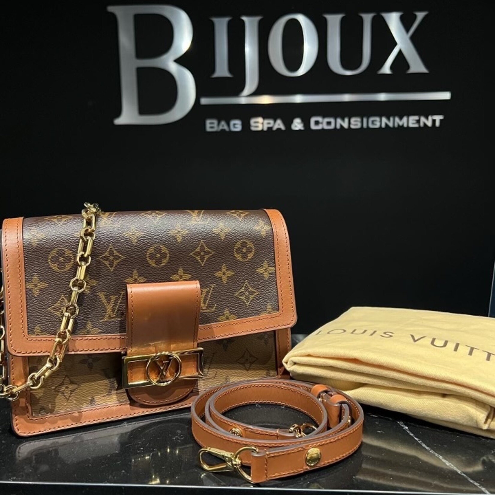 Louis Vuitton SOLD - Louis Vuitton Reverse Monogram Dauphine