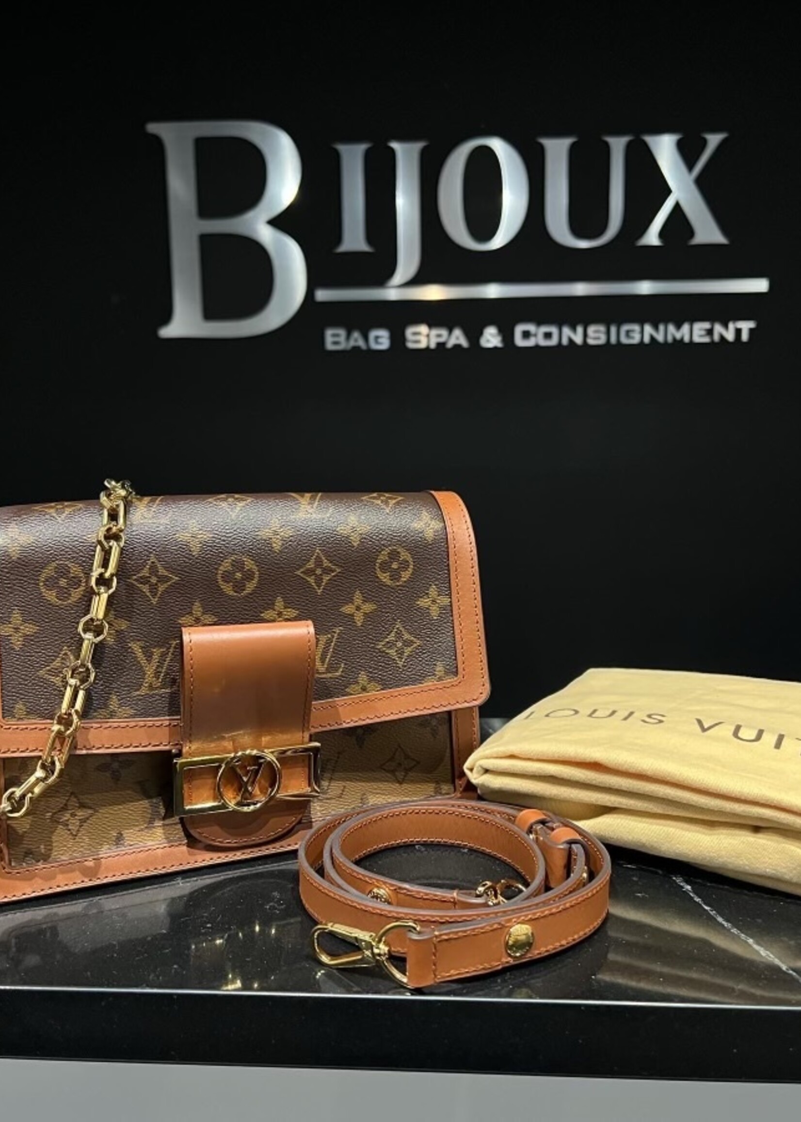 Louis Vuitton SOLD - Louis Vuitton Reverse Monogram Dauphine