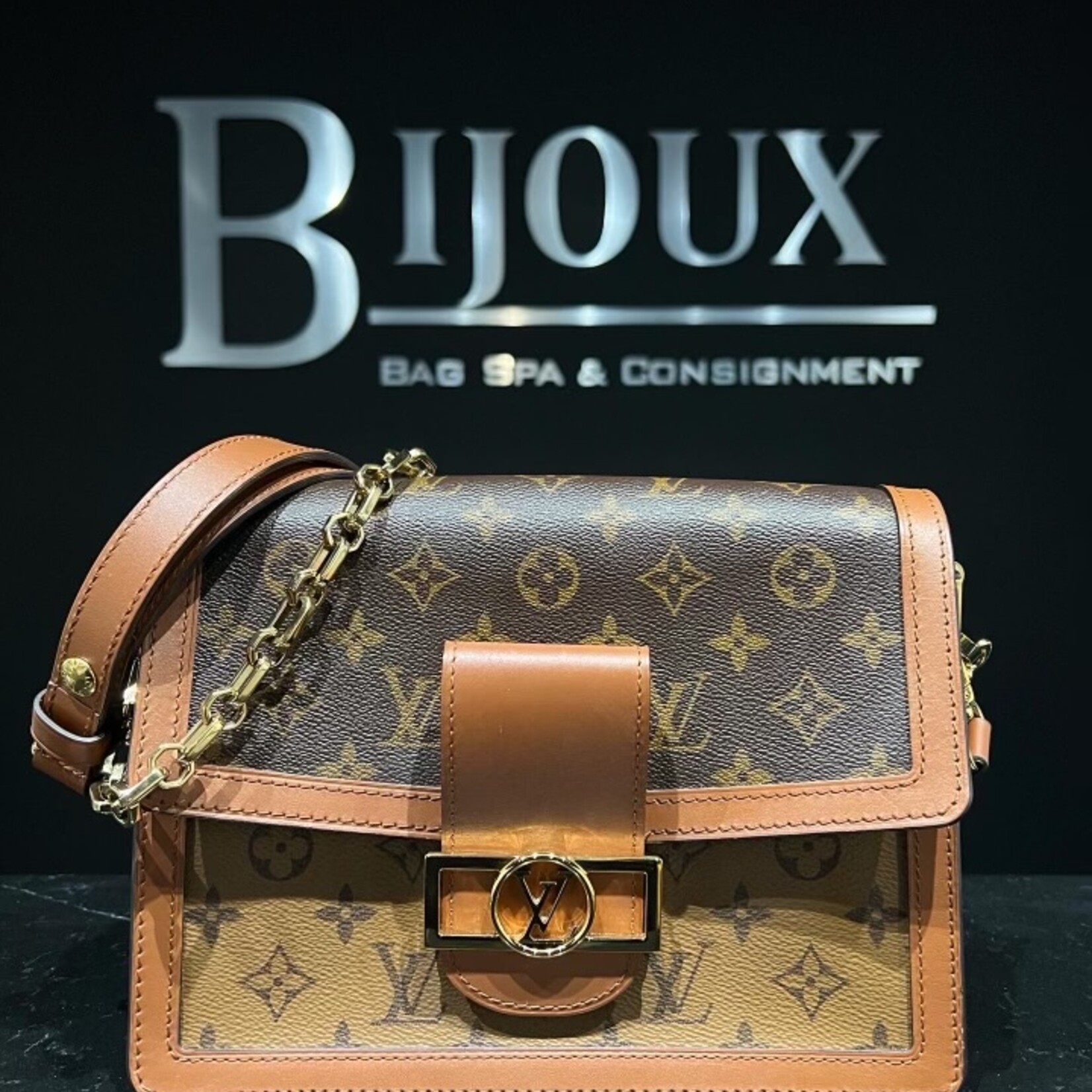 Louis Vuitton SOLD - Louis Vuitton Reverse Monogram Dauphine