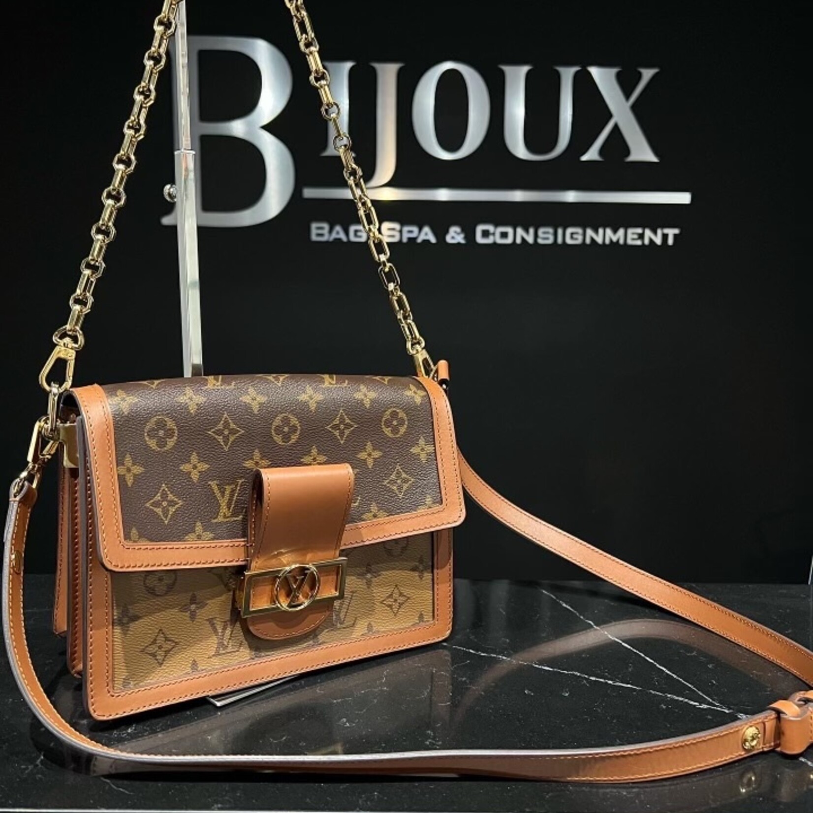 Louis Vuitton SOLD - Louis Vuitton Reverse Monogram Dauphine