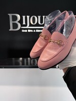 Gucci SOLD - Gucci Pink Jordan Loafer 38.5