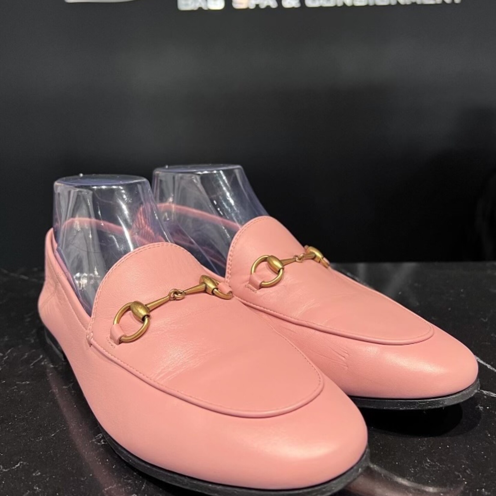 Gucci SOLD - Gucci Pink Jordan Loafer 38.5