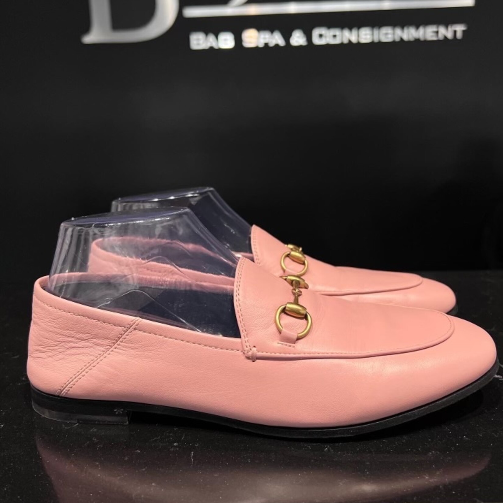 Gucci SOLD - Gucci Pink Jordan Loafer 38.5